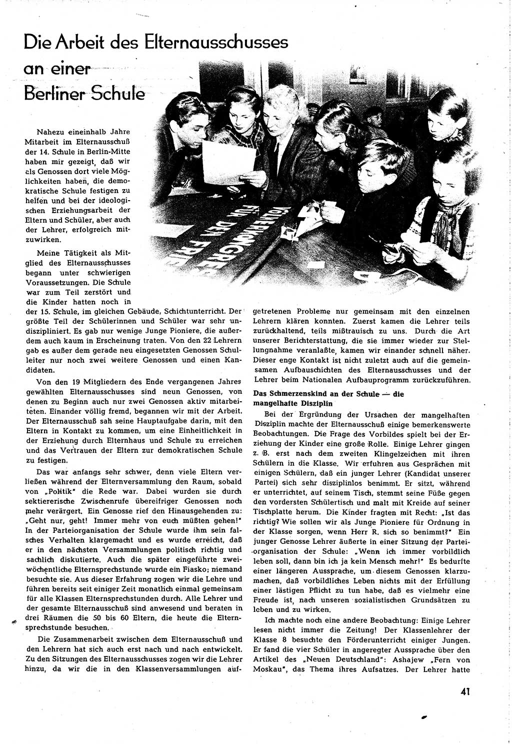 Neuer Weg (NW), Organ des Zentralkomitees (ZK) [Sozialistische Einheitspartei Deutschlands (SED)] für alle Parteiarbeiter, 8. Jahrgang [Deutsche Demokratische Republik (DDR)] 1953, Heft 7/41 (NW ZK SED DDR 1953, H. 7/41)