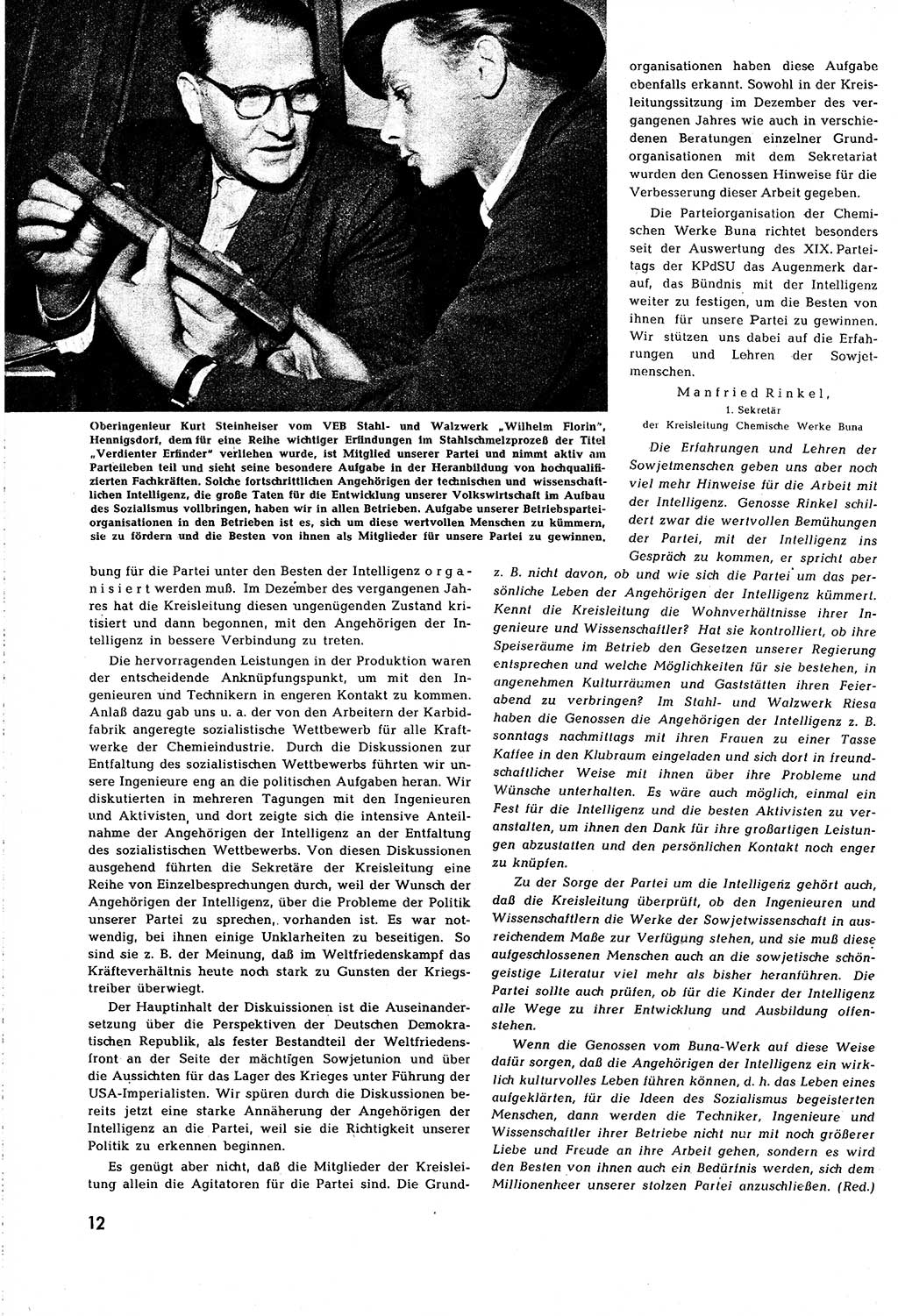 Neuer Weg (NW), Organ des Zentralkomitees (ZK) [Sozialistische Einheitspartei Deutschlands (SED)] für alle Parteiarbeiter, 8. Jahrgang [Deutsche Demokratische Republik (DDR)] 1953, Heft 8/12 (NW ZK SED DDR 1953, H. 8/12)