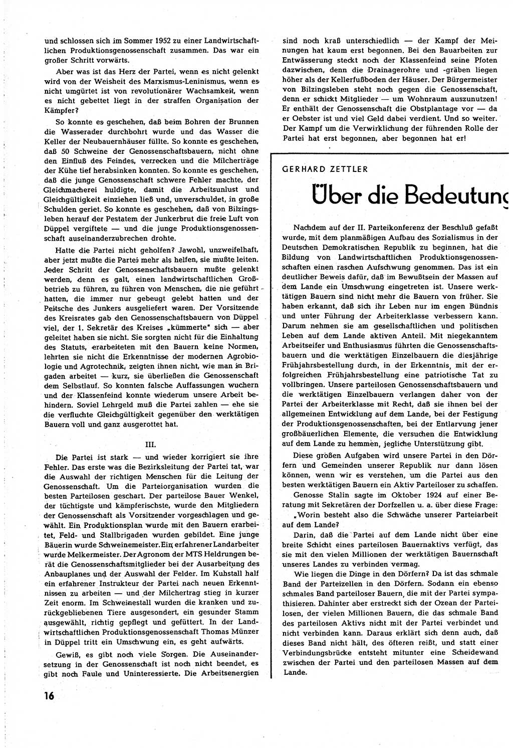 Neuer Weg (NW), Organ des Zentralkomitees (ZK) [Sozialistische Einheitspartei Deutschlands (SED)] für alle Parteiarbeiter, 8. Jahrgang [Deutsche Demokratische Republik (DDR)] 1953, Heft 8/16 (NW ZK SED DDR 1953, H. 8/16)