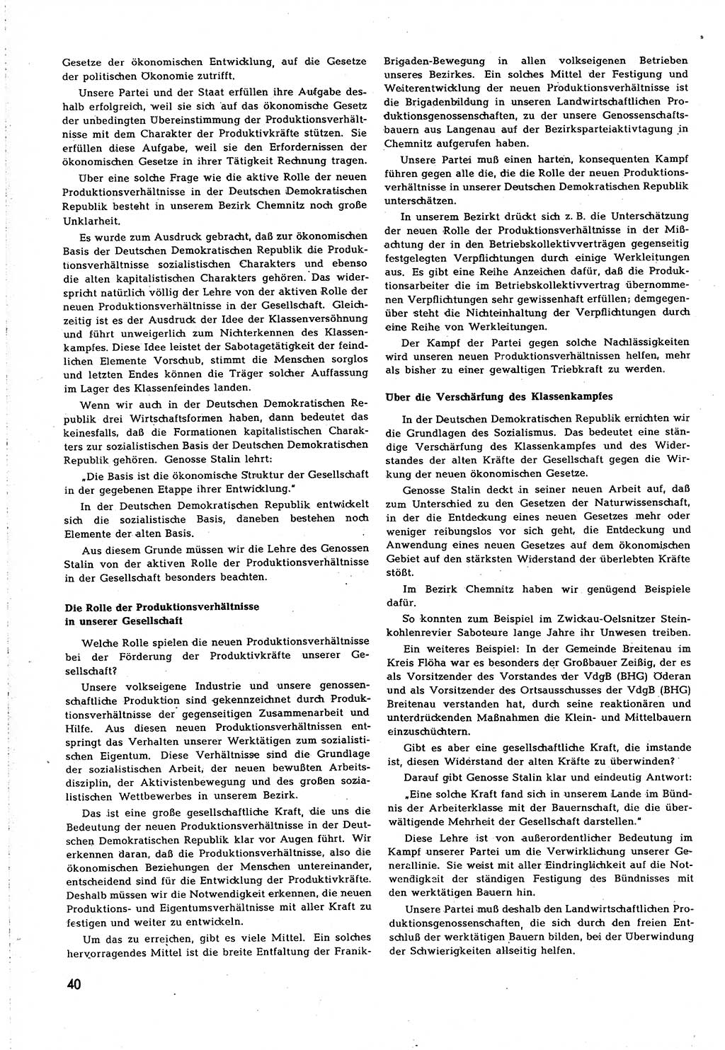 Neuer Weg (NW), Organ des Zentralkomitees (ZK) [Sozialistische Einheitspartei Deutschlands (SED)] für alle Parteiarbeiter, 8. Jahrgang [Deutsche Demokratische Republik (DDR)] 1953, Heft 8/40 (NW ZK SED DDR 1953, H. 8/40)