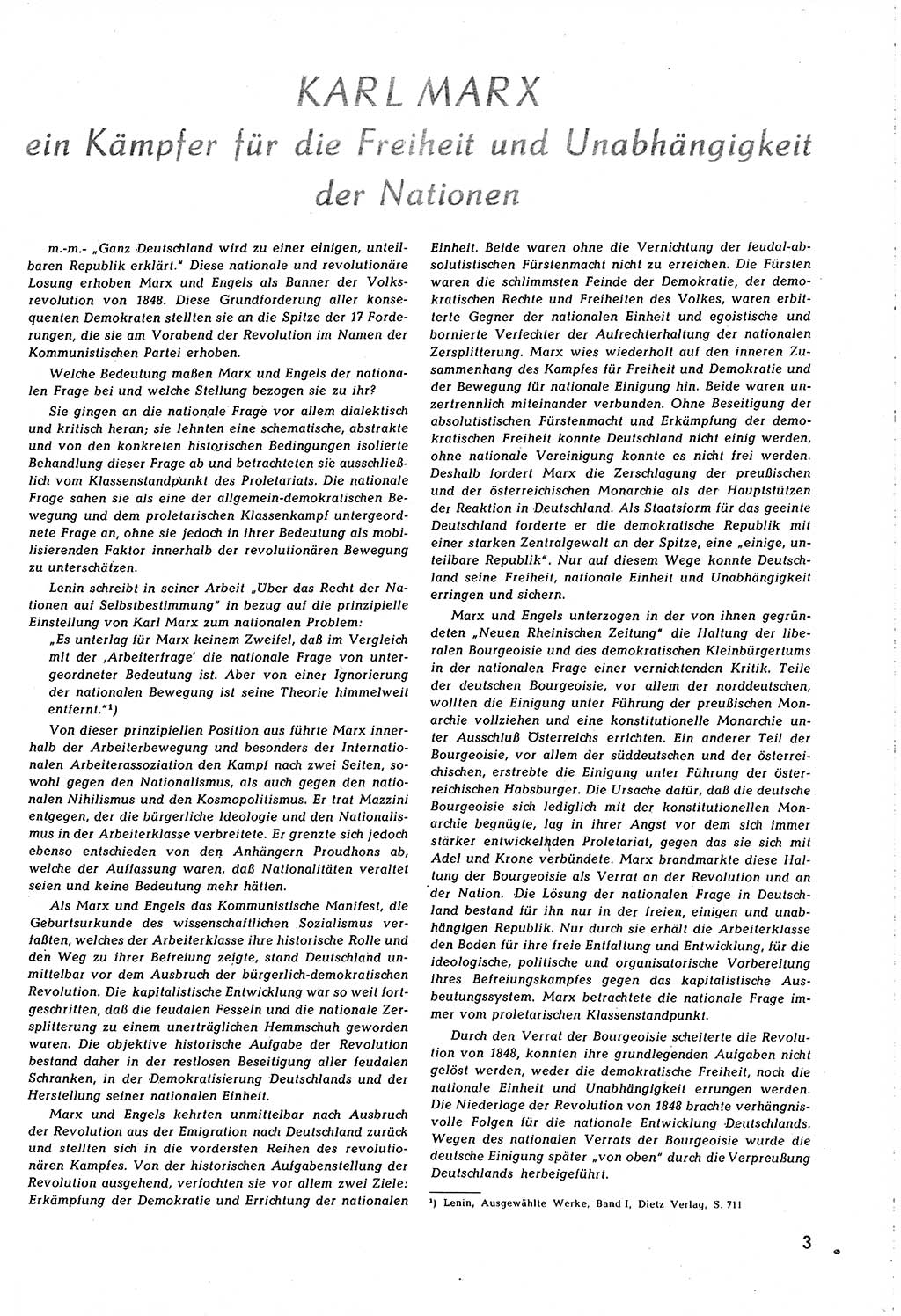 Neuer Weg (NW), Organ des Zentralkomitees (ZK) [Sozialistische Einheitspartei Deutschlands (SED)] für alle Parteiarbeiter, 8. Jahrgang [Deutsche Demokratische Republik (DDR)] 1953, Heft 9/3 (NW ZK SED DDR 1953, H. 9/3)