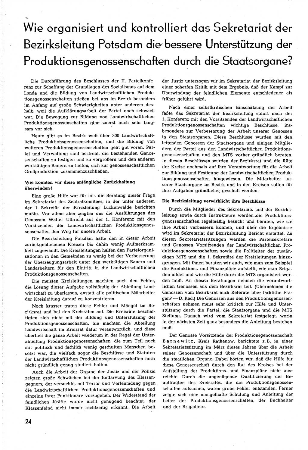 Neuer Weg (NW), Organ des Zentralkomitees (ZK) [Sozialistische Einheitspartei Deutschlands (SED)] für alle Parteiarbeiter, 8. Jahrgang [Deutsche Demokratische Republik (DDR)] 1953, Heft 9/24 (NW ZK SED DDR 1953, H. 9/24)
