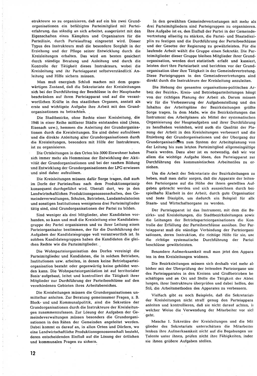 Neuer Weg (NW), Organ des Zentralkomitees (ZK) [Sozialistische Einheitspartei Deutschlands (SED)] für alle Parteiarbeiter, 8. Jahrgang [Deutsche Demokratische Republik (DDR)] 1953, Heft 10/12 (NW ZK SED DDR 1953, H. 10/12)