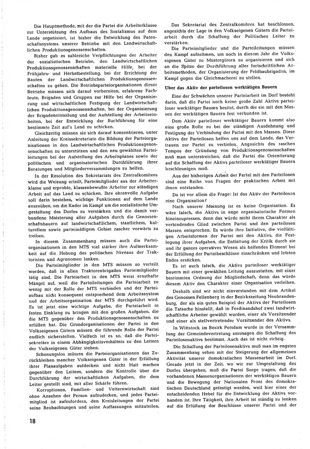 Neuer Weg (NW), Organ des Zentralkomitees (ZK) [Sozialistische Einheitspartei Deutschlands (SED)] für alle Parteiarbeiter, 8. Jahrgang [Deutsche Demokratische Republik (DDR)] 1953, Heft 10/18 (NW ZK SED DDR 1953, H. 10/18)