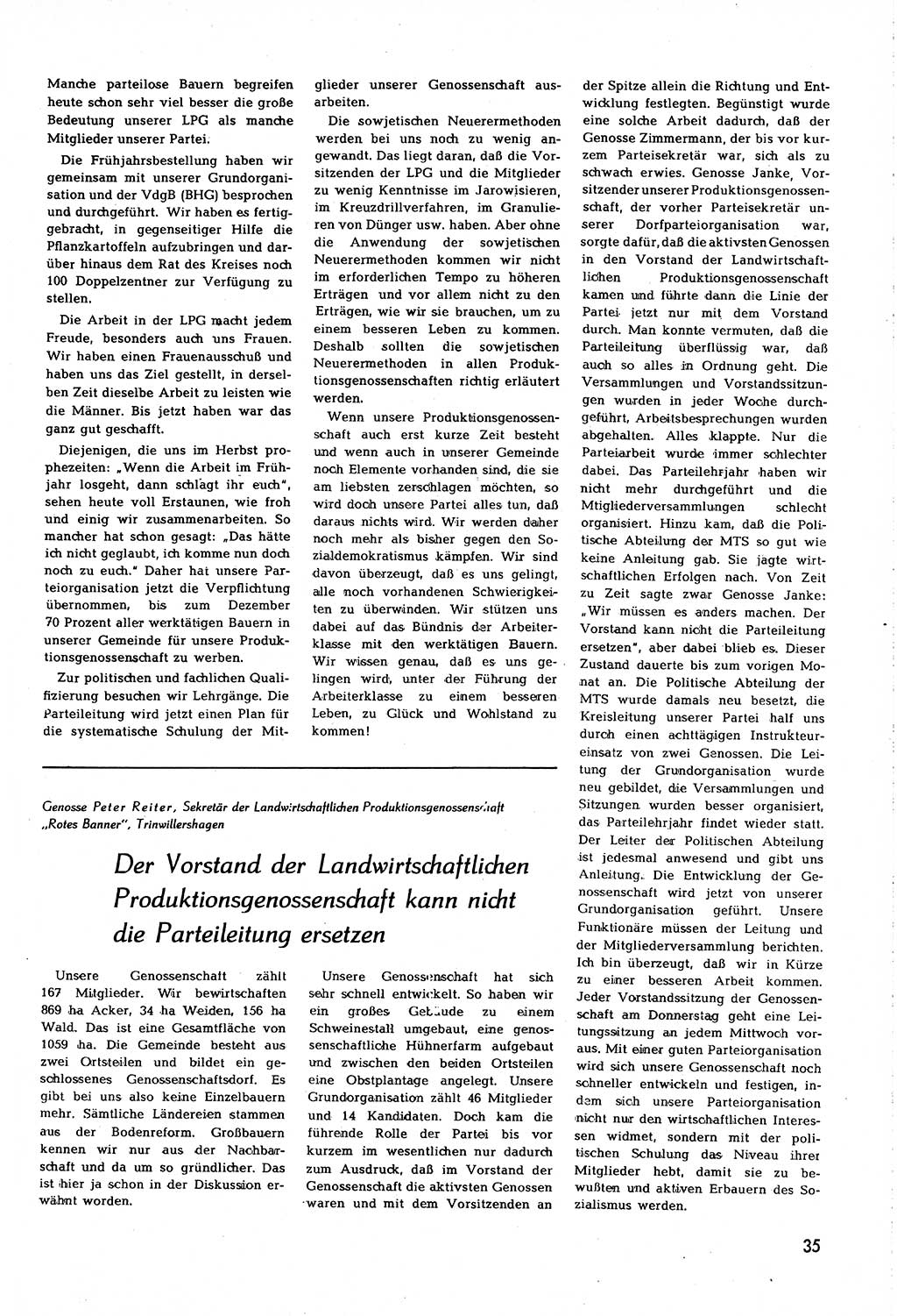 Neuer Weg (NW), Organ des Zentralkomitees (ZK) [Sozialistische Einheitspartei Deutschlands (SED)] für alle Parteiarbeiter, 8. Jahrgang [Deutsche Demokratische Republik (DDR)] 1953, Heft 10/35 (NW ZK SED DDR 1953, H. 10/35)
