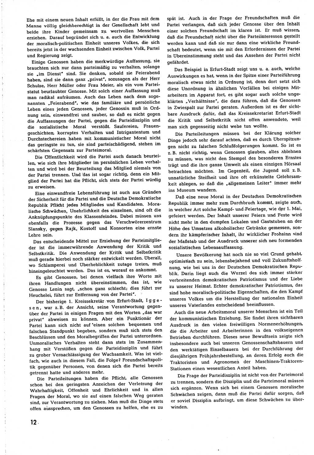 Neuer Weg (NW), Organ des Zentralkomitees (ZK) [Sozialistische Einheitspartei Deutschlands (SED)] für alle Parteiarbeiter, 8. Jahrgang [Deutsche Demokratische Republik (DDR)] 1953, Heft 11/12 (NW ZK SED DDR 1953, H. 11/12)