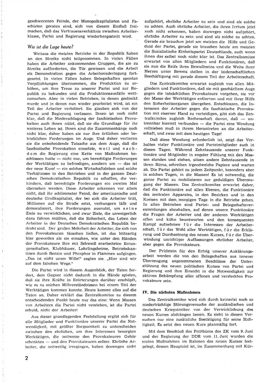 Neuer Weg (NW), Organ des Zentralkomitees (ZK) [Sozialistische Einheitspartei Deutschlands (SED)] für alle Parteiarbeiter, 8. Jahrgang [Deutsche Demokratische Republik (DDR)] 1953, Heft 12/2 (NW ZK SED DDR 1953, H. 12/2)