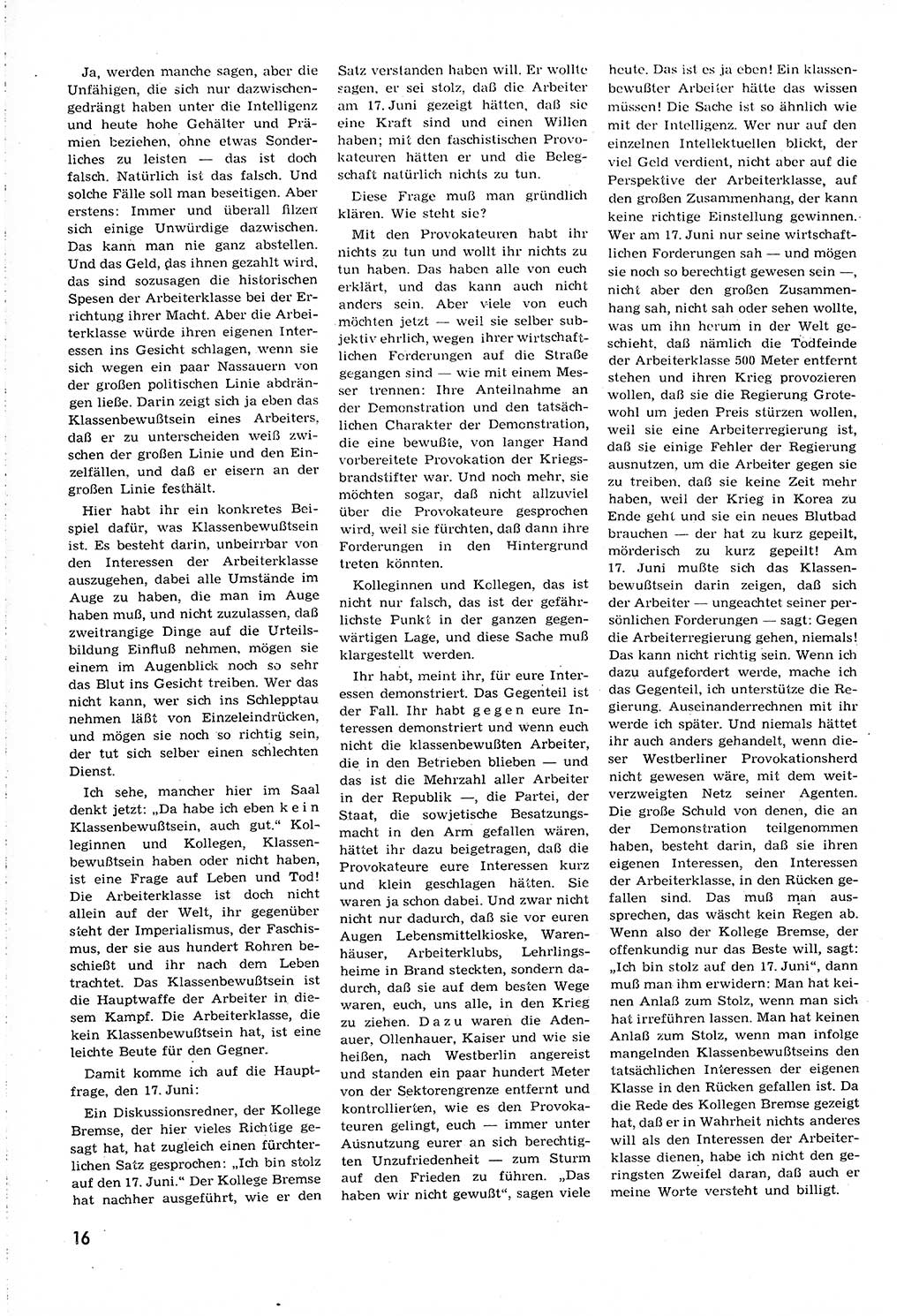Neuer Weg (NW), Organ des Zentralkomitees (ZK) [Sozialistische Einheitspartei Deutschlands (SED)] für alle Parteiarbeiter, 8. Jahrgang [Deutsche Demokratische Republik (DDR)] 1953, Heft 12/16 (NW ZK SED DDR 1953, H. 12/16)