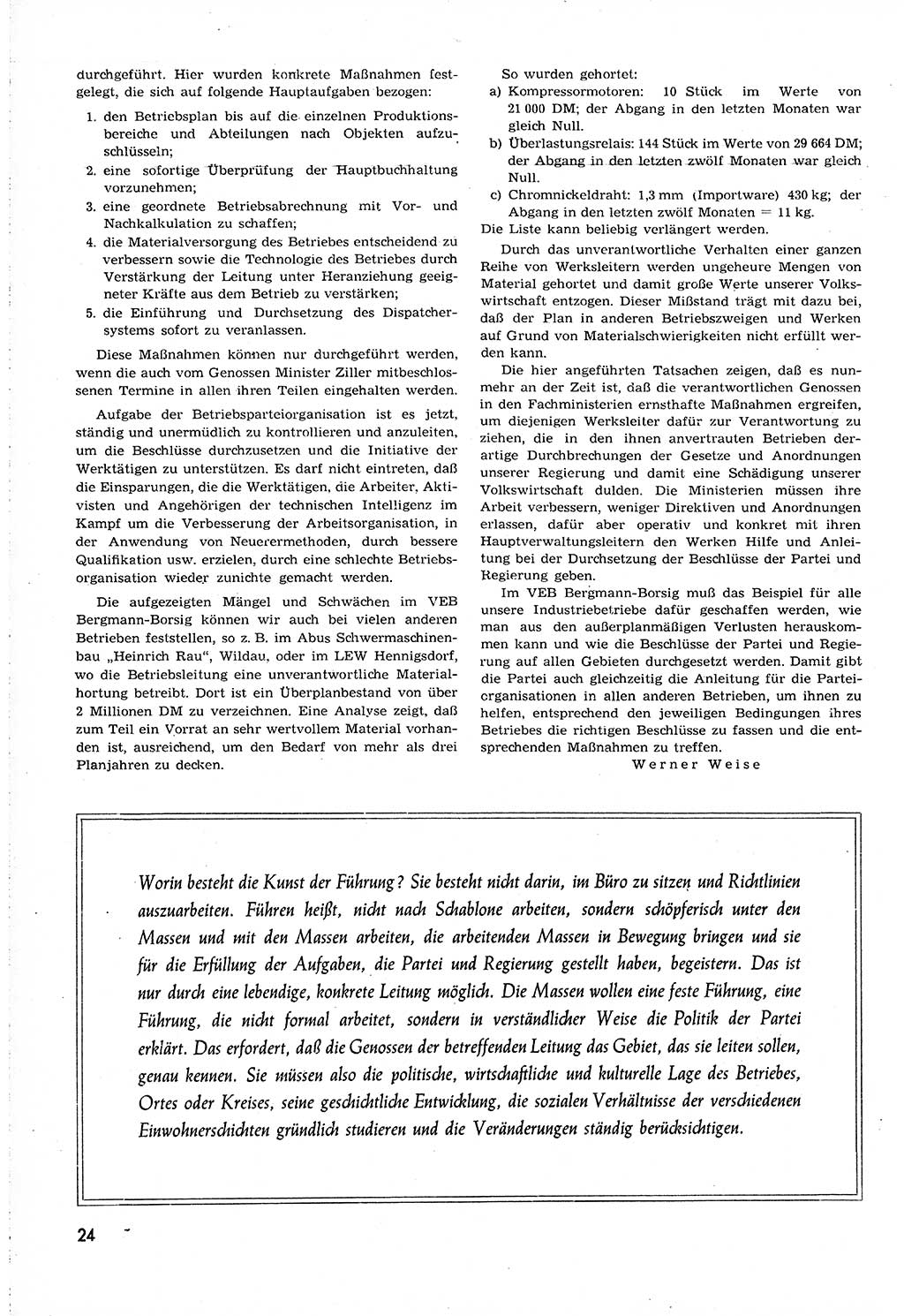 Neuer Weg (NW), Organ des Zentralkomitees (ZK) [Sozialistische Einheitspartei Deutschlands (SED)] für alle Parteiarbeiter, 8. Jahrgang [Deutsche Demokratische Republik (DDR)] 1953, Heft 12/24 (NW ZK SED DDR 1953, H. 12/24)