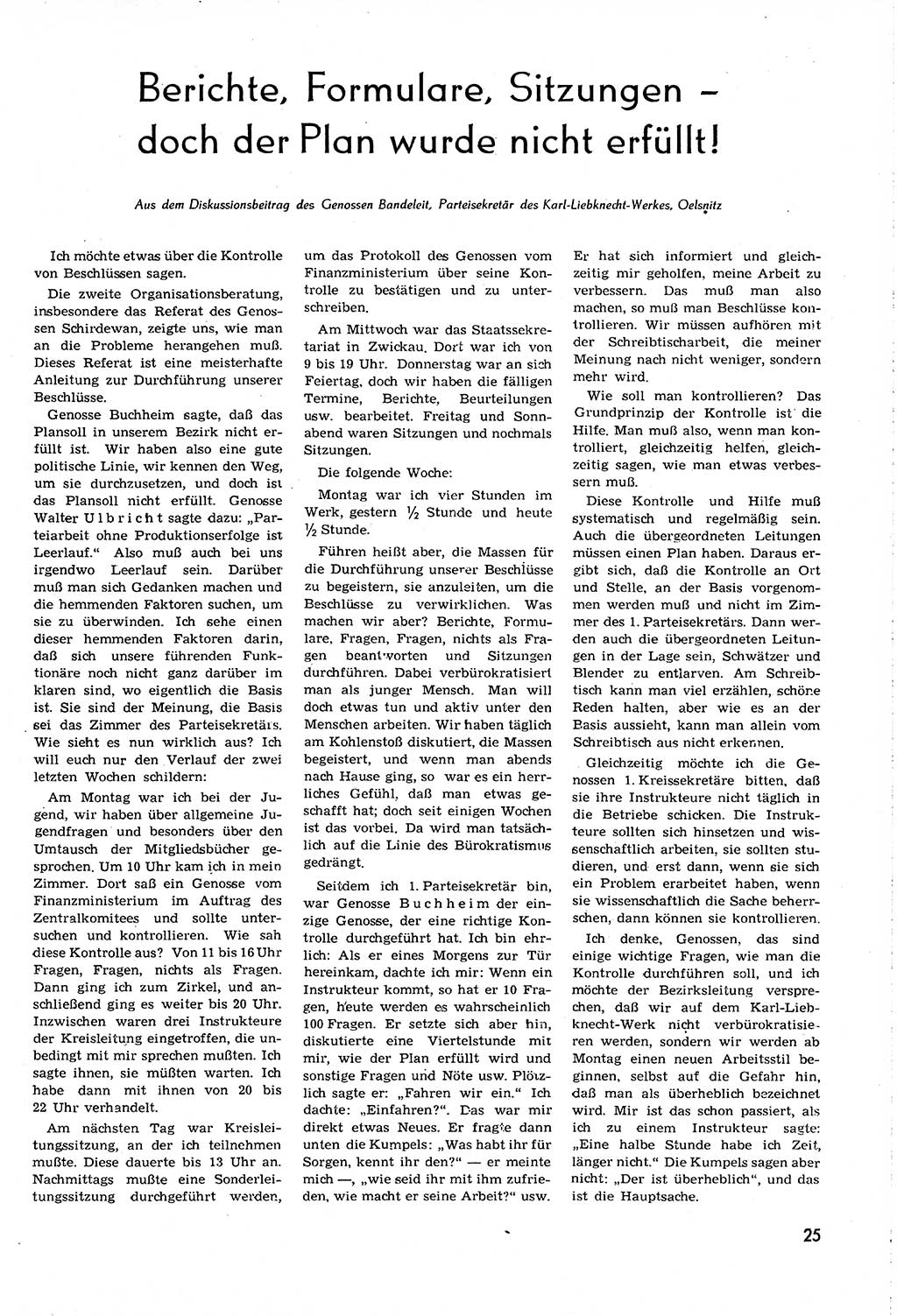 Neuer Weg (NW), Organ des Zentralkomitees (ZK) [Sozialistische Einheitspartei Deutschlands (SED)] für alle Parteiarbeiter, 8. Jahrgang [Deutsche Demokratische Republik (DDR)] 1953, Heft 12/25 (NW ZK SED DDR 1953, H. 12/25)