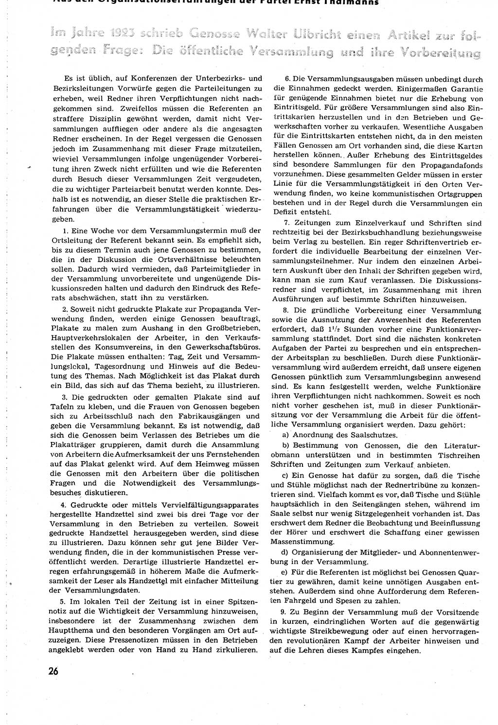 Neuer Weg (NW), Organ des Zentralkomitees (ZK) [Sozialistische Einheitspartei Deutschlands (SED)] für alle Parteiarbeiter, 8. Jahrgang [Deutsche Demokratische Republik (DDR)] 1953, Heft 14/26 (NW ZK SED DDR 1953, H. 14/26)
