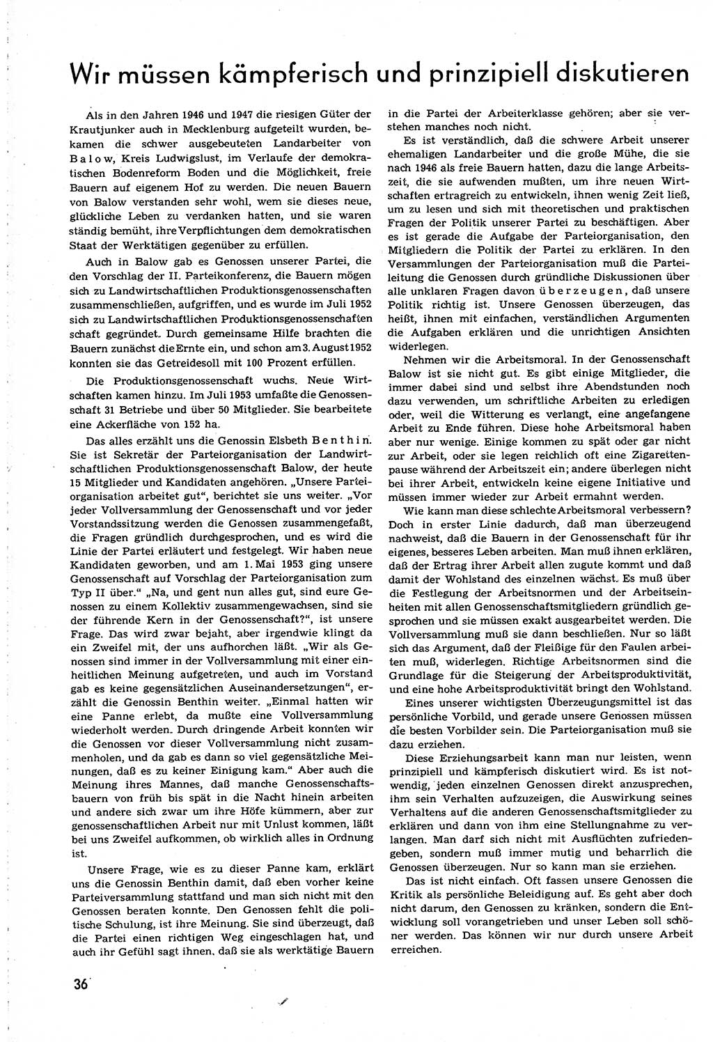 Neuer Weg (NW), Organ des Zentralkomitees (ZK) [Sozialistische Einheitspartei Deutschlands (SED)] für alle Parteiarbeiter, 8. Jahrgang [Deutsche Demokratische Republik (DDR)] 1953, Heft 14/36 (NW ZK SED DDR 1953, H. 14/36)