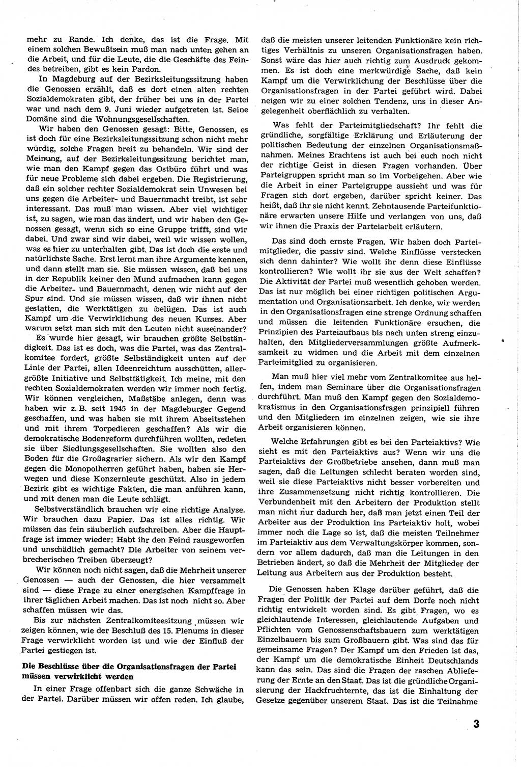 Neuer Weg (NW), Organ des Zentralkomitees (ZK) [Sozialistische Einheitspartei Deutschlands (SED)] für alle Parteiarbeiter, 8. Jahrgang [Deutsche Demokratische Republik (DDR)] 1953, Heft 16/3 (NW ZK SED DDR 1953, H. 16/3)