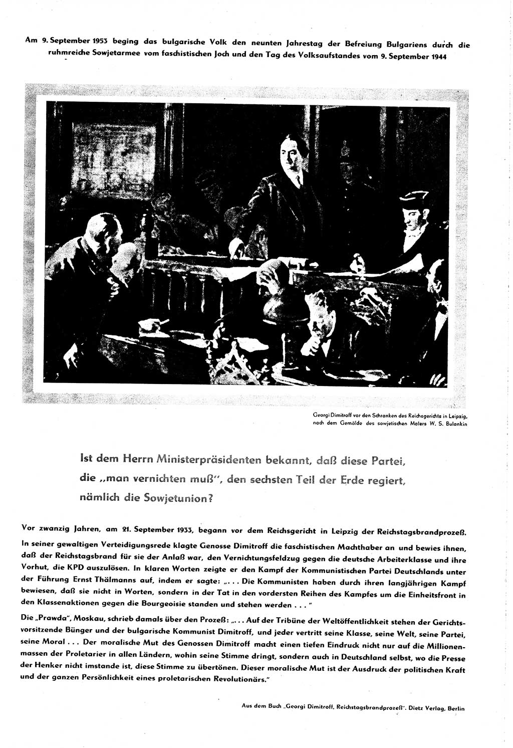 Neuer Weg (NW), Organ des Zentralkomitees (ZK) [Sozialistische Einheitspartei Deutschlands (SED)] für alle Parteiarbeiter, 8. Jahrgang [Deutsche Demokratische Republik (DDR)] 1953, Heft 16/11 (NW ZK SED DDR 1953, H. 16/11)