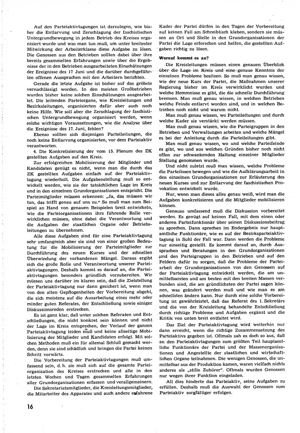 Neuer Weg (NW), Organ des Zentralkomitees (ZK) [Sozialistische Einheitspartei Deutschlands (SED)] für alle Parteiarbeiter, 8. Jahrgang [Deutsche Demokratische Republik (DDR)] 1953, Heft 16/16 (NW ZK SED DDR 1953, H. 16/16)