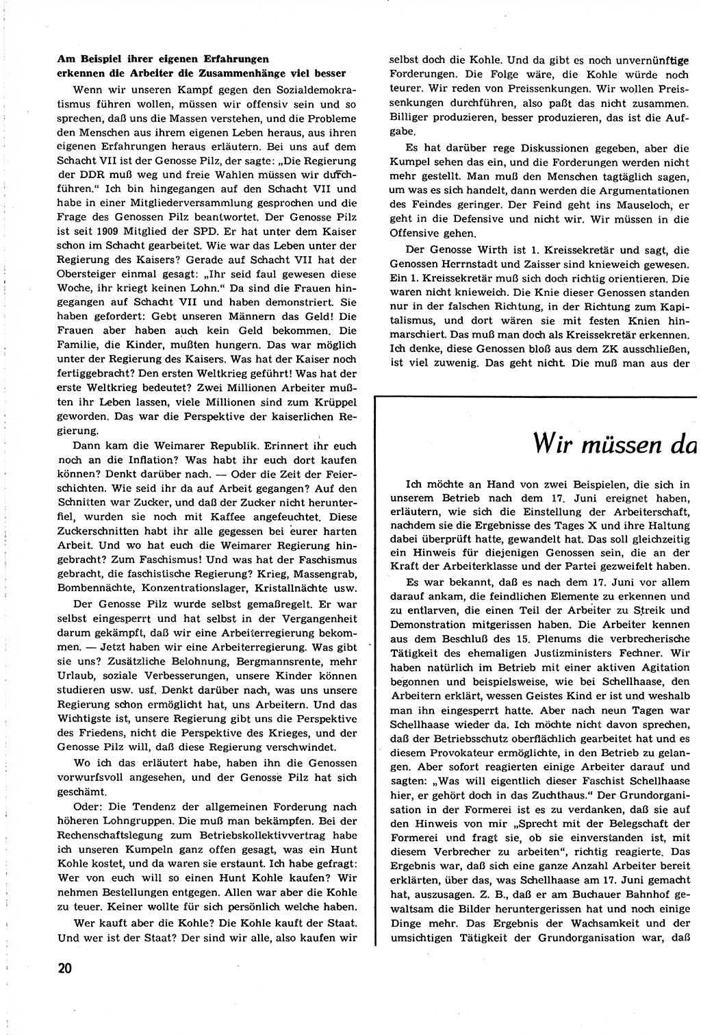 Neuer Weg (NW), Organ des Zentralkomitees (ZK) [Sozialistische Einheitspartei Deutschlands (SED)] für alle Parteiarbeiter, 8. Jahrgang [Deutsche Demokratische Republik (DDR)] 1953, Heft 16/20 (NW ZK SED DDR 1953, H. 16/20)