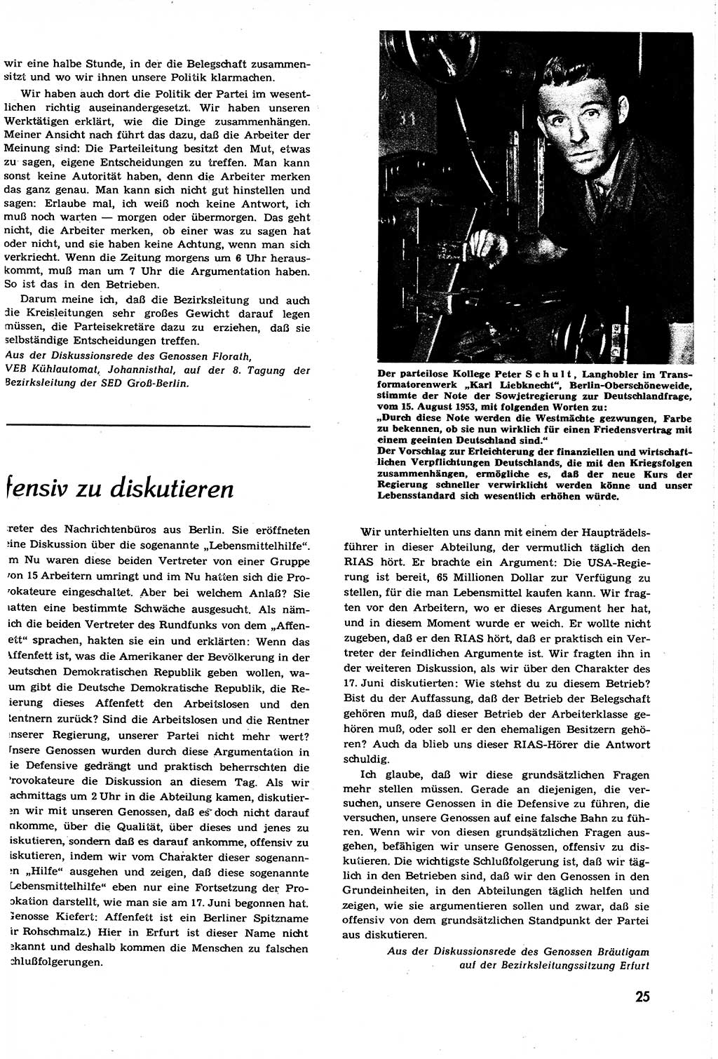 Neuer Weg (NW), Organ des Zentralkomitees (ZK) [Sozialistische Einheitspartei Deutschlands (SED)] für alle Parteiarbeiter, 8. Jahrgang [Deutsche Demokratische Republik (DDR)] 1953, Heft 16/25 (NW ZK SED DDR 1953, H. 16/25)