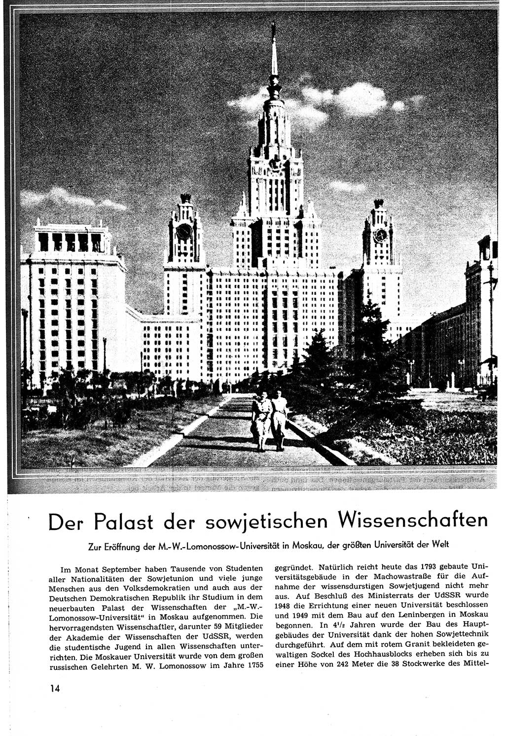 Neuer Weg (NW), Organ des Zentralkomitees (ZK) [Sozialistische Einheitspartei Deutschlands (SED)] für alle Parteiarbeiter, 8. Jahrgang [Deutsche Demokratische Republik (DDR)] 1953, Heft 17/14 (NW ZK SED DDR 1953, H. 17/14)