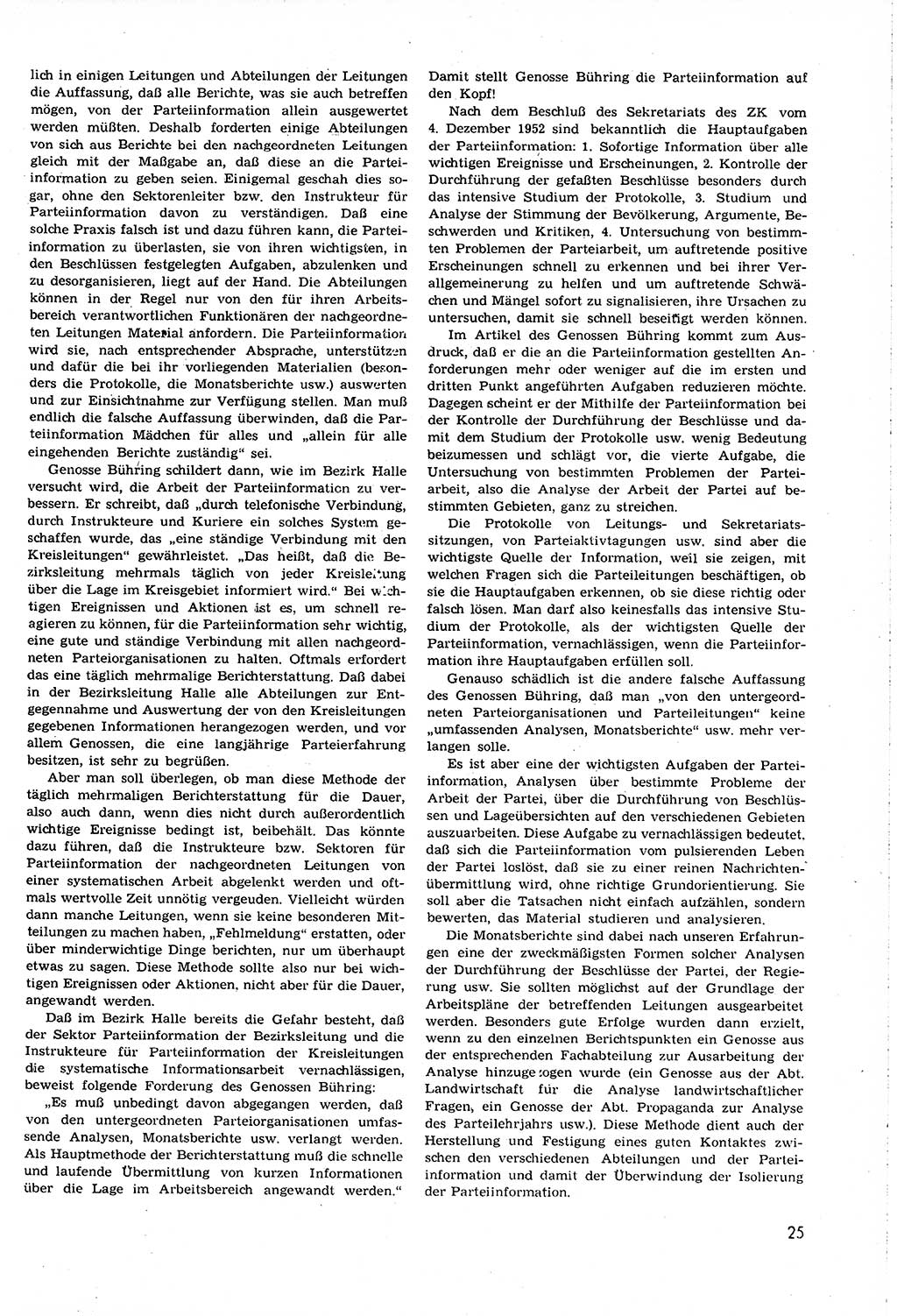 Neuer Weg (NW), Organ des Zentralkomitees (ZK) [Sozialistische Einheitspartei Deutschlands (SED)] für alle Parteiarbeiter, 8. Jahrgang [Deutsche Demokratische Republik (DDR)] 1953, Heft 17/25 (NW ZK SED DDR 1953, H. 17/25)