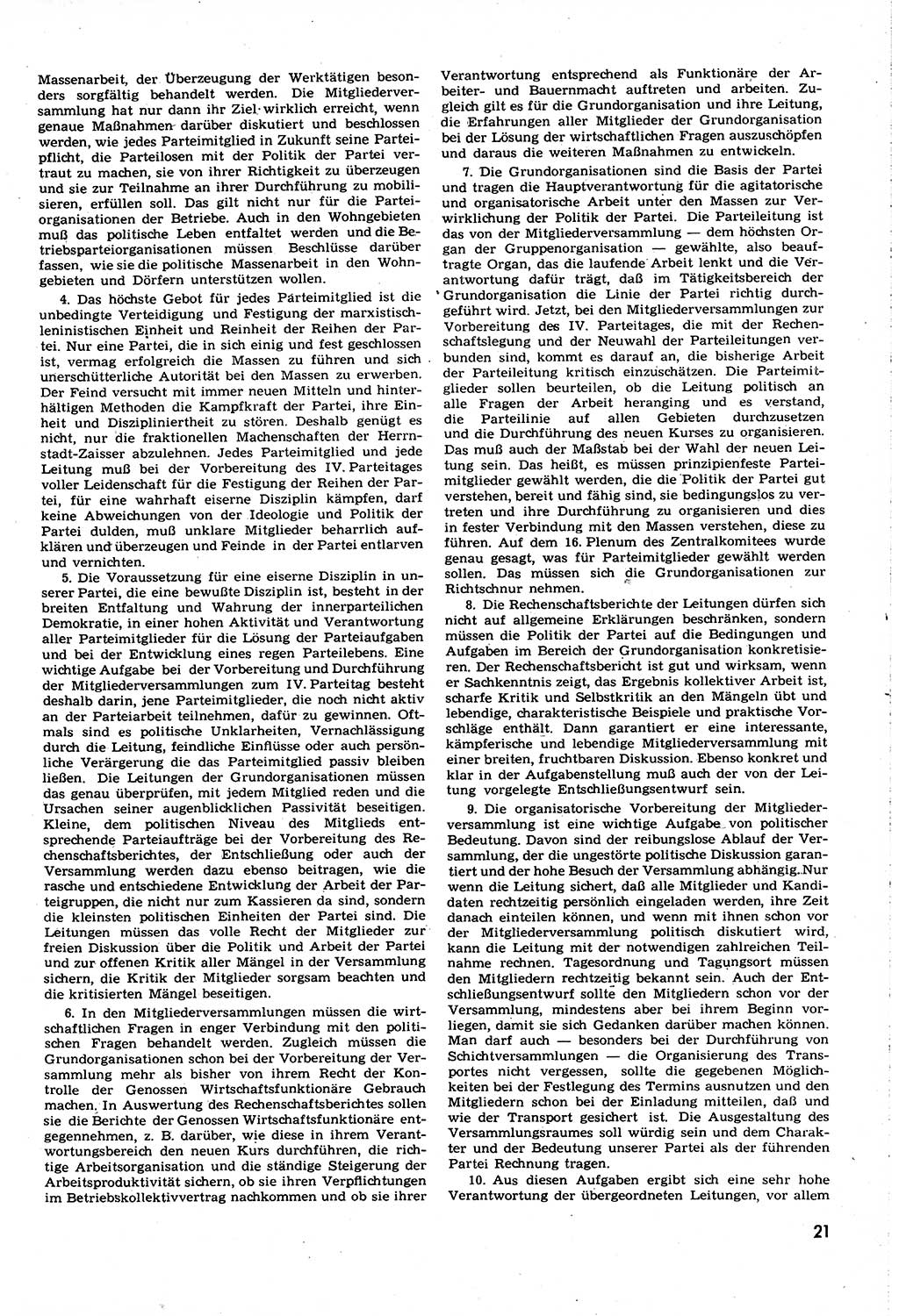 Neuer Weg (NW), Organ des Zentralkomitees (ZK) [Sozialistische Einheitspartei Deutschlands (SED)] für alle Parteiarbeiter, 8. Jahrgang [Deutsche Demokratische Republik (DDR)] 1953, Heft 18/21 (NW ZK SED DDR 1953, H. 18/21)