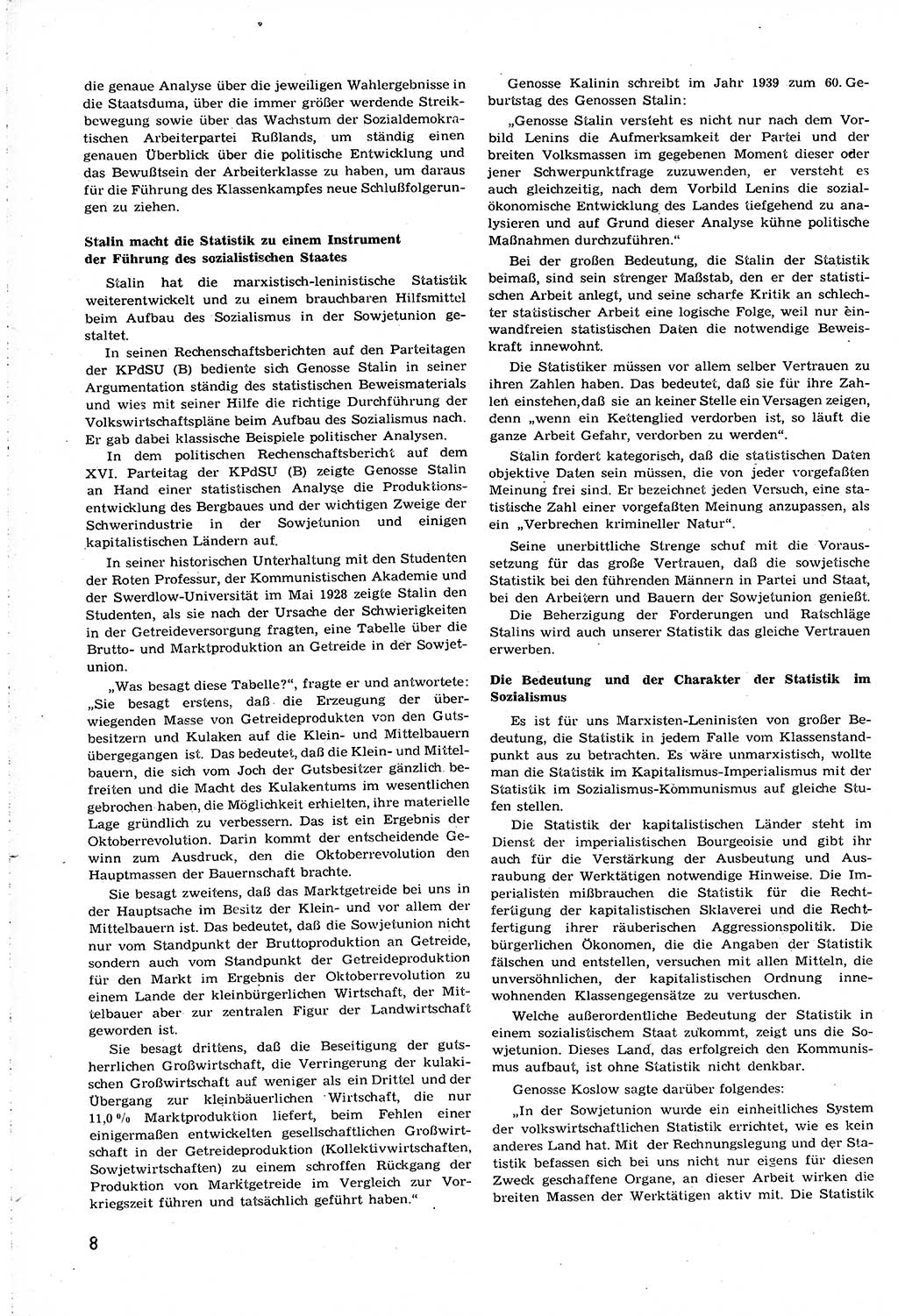 Neuer Weg (NW), Organ des Zentralkomitees (ZK) [Sozialistische Einheitspartei Deutschlands (SED)] für alle Parteiarbeiter, 8. Jahrgang [Deutsche Demokratische Republik (DDR)] 1953, Heft 19/8 (NW ZK SED DDR 1953, H. 19/8)