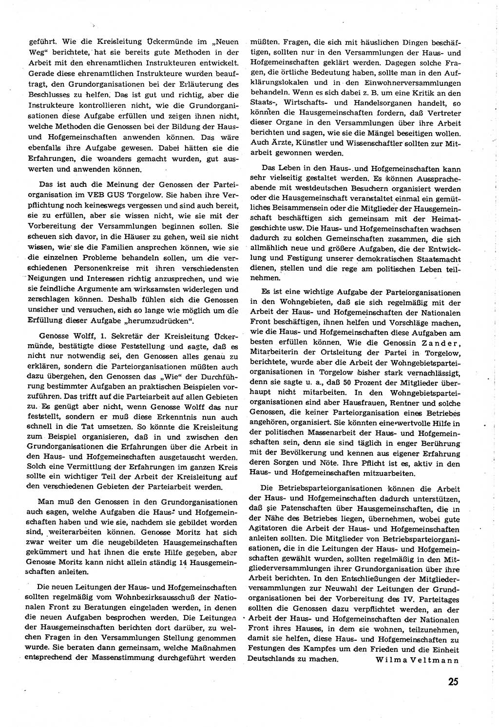 Neuer Weg (NW), Organ des Zentralkomitees (ZK) [Sozialistische Einheitspartei Deutschlands (SED)] für alle Parteiarbeiter, 8. Jahrgang [Deutsche Demokratische Republik (DDR)] 1953, Heft 19/25 (NW ZK SED DDR 1953, H. 19/25)