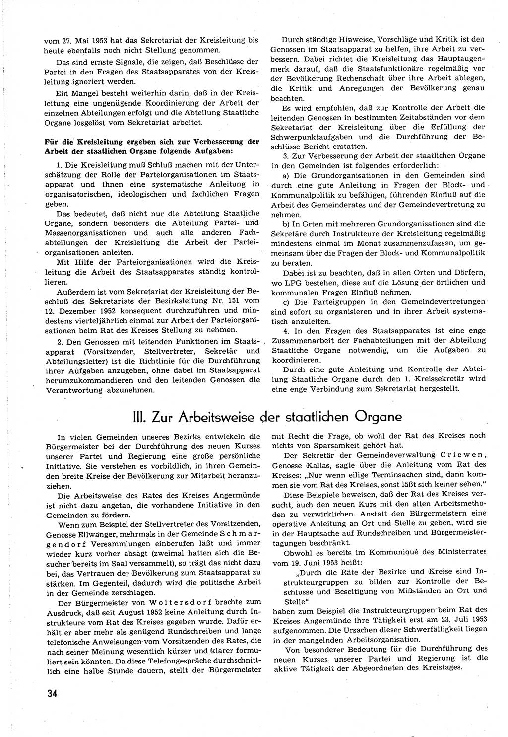 Neuer Weg (NW), Organ des Zentralkomitees (ZK) [Sozialistische Einheitspartei Deutschlands (SED)] für alle Parteiarbeiter, 8. Jahrgang [Deutsche Demokratische Republik (DDR)] 1953, Heft 19/34 (NW ZK SED DDR 1953, H. 19/34)