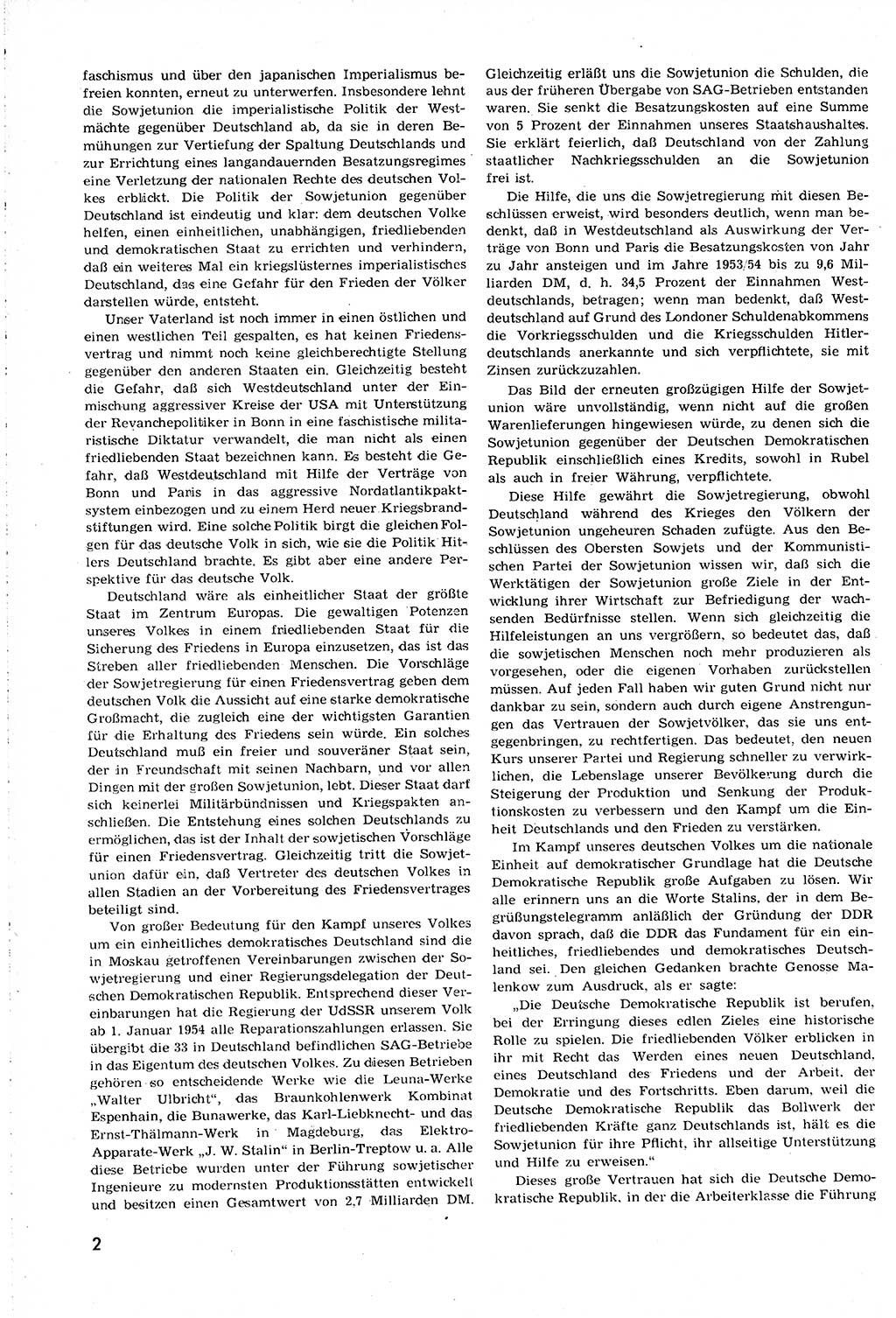 Neuer Weg (NW), Organ des Zentralkomitees (ZK) [Sozialistische Einheitspartei Deutschlands (SED)] für alle Parteiarbeiter, 8. Jahrgang [Deutsche Demokratische Republik (DDR)] 1953, Heft 20/2 (NW ZK SED DDR 1953, H. 20/2)
