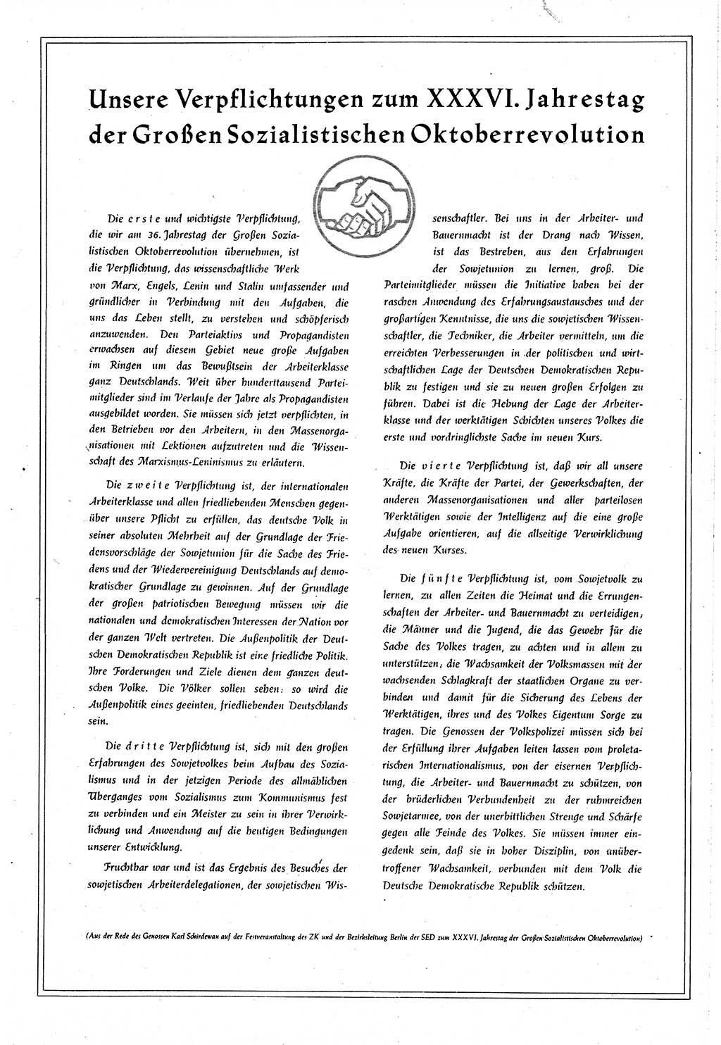 Neuer Weg (NW), Organ des Zentralkomitees (ZK) [Sozialistische Einheitspartei Deutschlands (SED)] für alle Parteiarbeiter, 8. Jahrgang [Deutsche Demokratische Republik (DDR)] 1953, Heft 21/31 (NW ZK SED DDR 1953, H. 21/31)