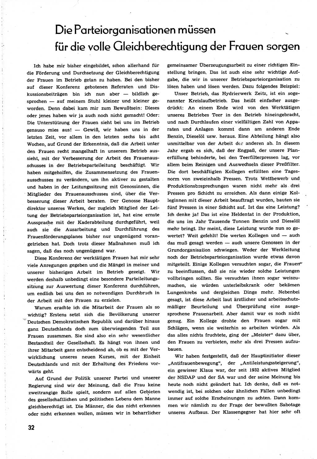 Neuer Weg (NW), Organ des Zentralkomitees (ZK) [Sozialistische Einheitspartei Deutschlands (SED)] für alle Parteiarbeiter, 8. Jahrgang [Deutsche Demokratische Republik (DDR)] 1953, Heft 21/32 (NW ZK SED DDR 1953, H. 21/32)
