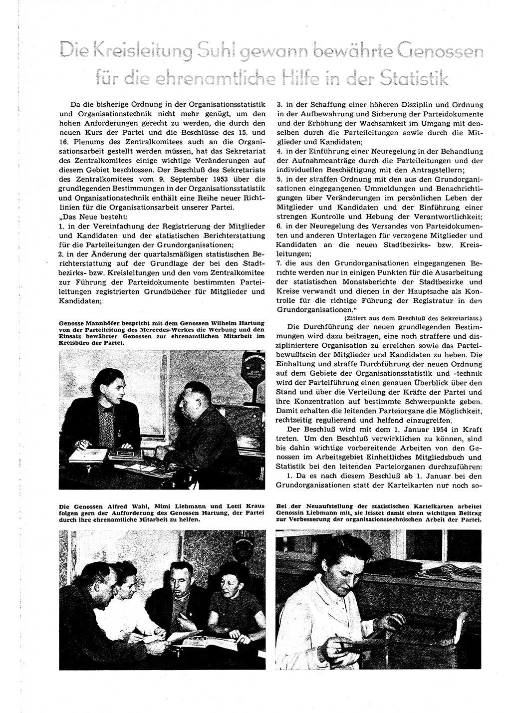 Neuer Weg (NW), Organ des Zentralkomitees (ZK) [Sozialistische Einheitspartei Deutschlands (SED)] für alle Parteiarbeiter, 8. Jahrgang [Deutsche Demokratische Republik (DDR)] 1953, Heft 21/34 (NW ZK SED DDR 1953, H. 21/34)