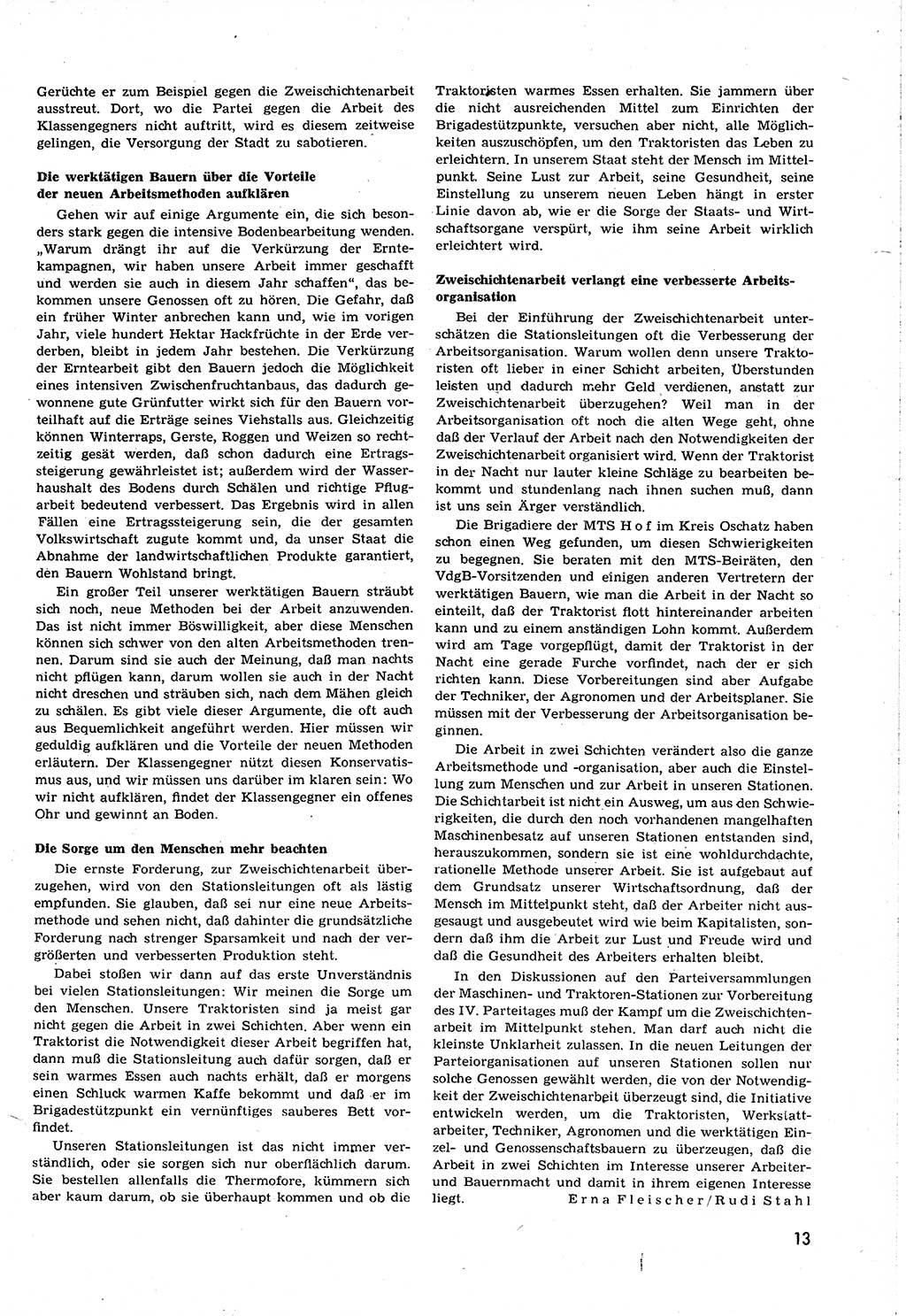 Neuer Weg (NW), Organ des Zentralkomitees (ZK) [Sozialistische Einheitspartei Deutschlands (SED)] für alle Parteiarbeiter, 8. Jahrgang [Deutsche Demokratische Republik (DDR)] 1953, Heft 22/13 (NW ZK SED DDR 1953, H. 22/13)