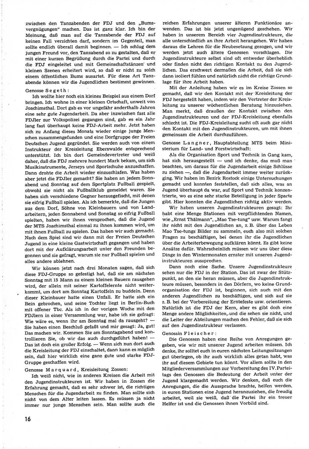 Neuer Weg (NW), Organ des Zentralkomitees (ZK) [Sozialistische Einheitspartei Deutschlands (SED)] für alle Parteiarbeiter, 8. Jahrgang [Deutsche Demokratische Republik (DDR)] 1953, Heft 22/16 (NW ZK SED DDR 1953, H. 22/16)