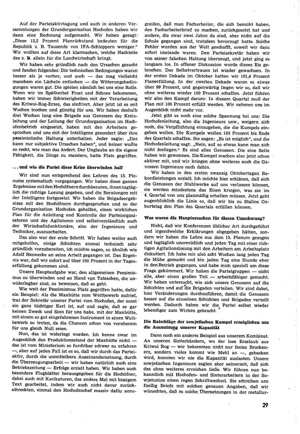 Neuer Weg (NW), Organ des Zentralkomitees (ZK) [Sozialistische Einheitspartei Deutschlands (SED)] für alle Parteiarbeiter, 8. Jahrgang [Deutsche Demokratische Republik (DDR)] 1953, Heft 22/29 (NW ZK SED DDR 1953, H. 22/29)