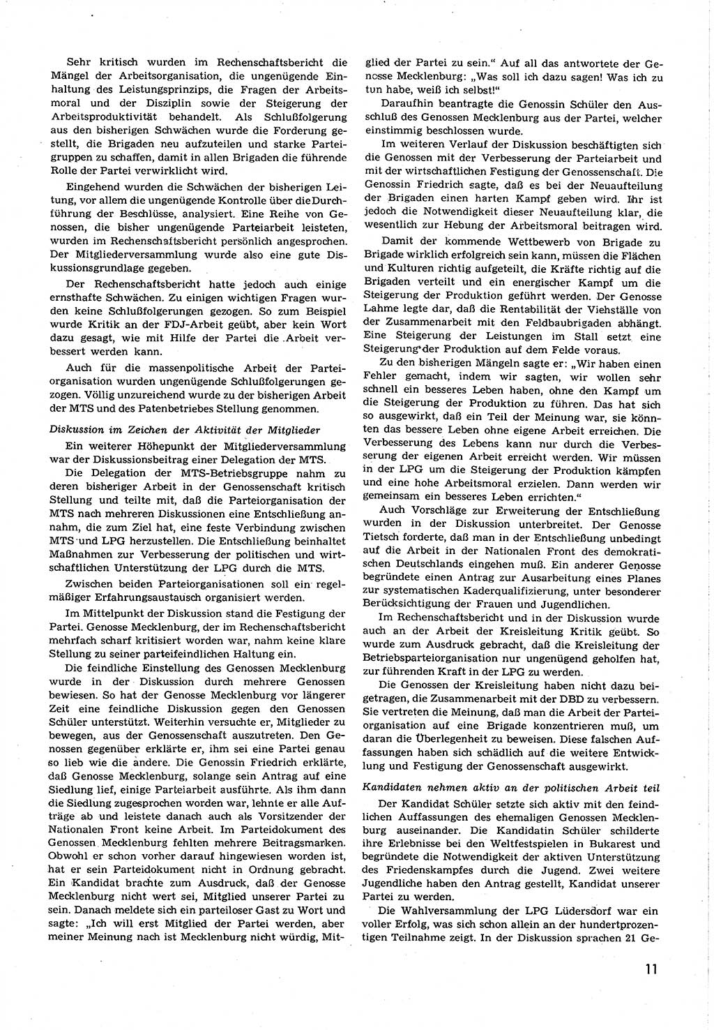 Neuer Weg (NW), Organ des Zentralkomitees (ZK) [Sozialistische Einheitspartei Deutschlands (SED)] für alle Parteiarbeiter, 8. Jahrgang [Deutsche Demokratische Republik (DDR)] 1953, Heft 23/11 (NW ZK SED DDR 1953, H. 23/11)
