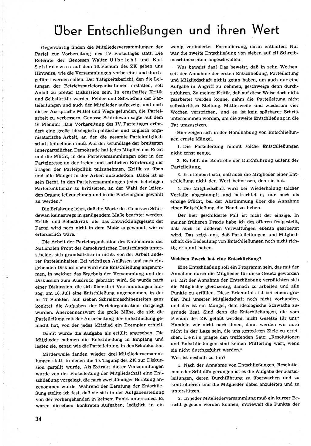 Neuer Weg (NW), Organ des Zentralkomitees (ZK) [Sozialistische Einheitspartei Deutschlands (SED)] für alle Parteiarbeiter, 8. Jahrgang [Deutsche Demokratische Republik (DDR)] 1953, Heft 23/34 (NW ZK SED DDR 1953, H. 23/34)
