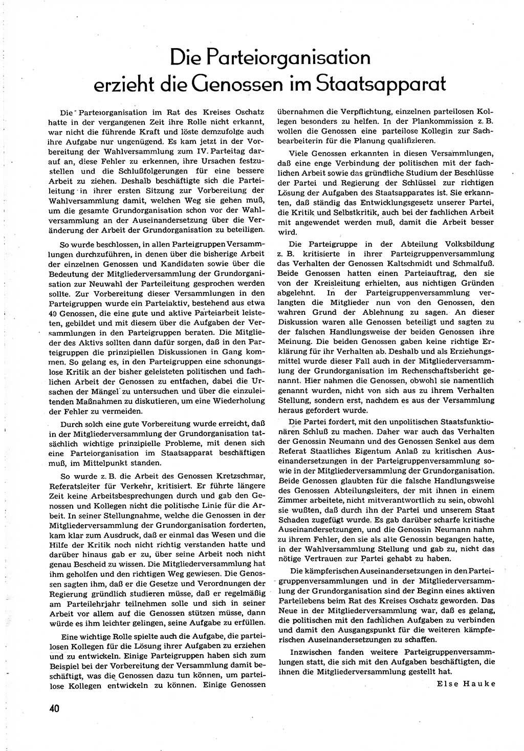 Neuer Weg (NW), Organ des Zentralkomitees (ZK) [Sozialistische Einheitspartei Deutschlands (SED)] für alle Parteiarbeiter, 8. Jahrgang [Deutsche Demokratische Republik (DDR)] 1953, Heft 23/40 (NW ZK SED DDR 1953, H. 23/40)