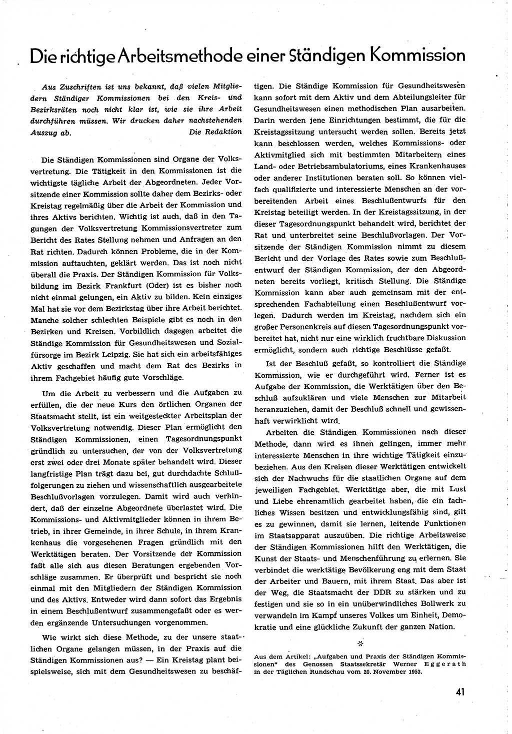 Neuer Weg (NW), Organ des Zentralkomitees (ZK) [Sozialistische Einheitspartei Deutschlands (SED)] für alle Parteiarbeiter, 8. Jahrgang [Deutsche Demokratische Republik (DDR)] 1953, Heft 23/41 (NW ZK SED DDR 1953, H. 23/41)