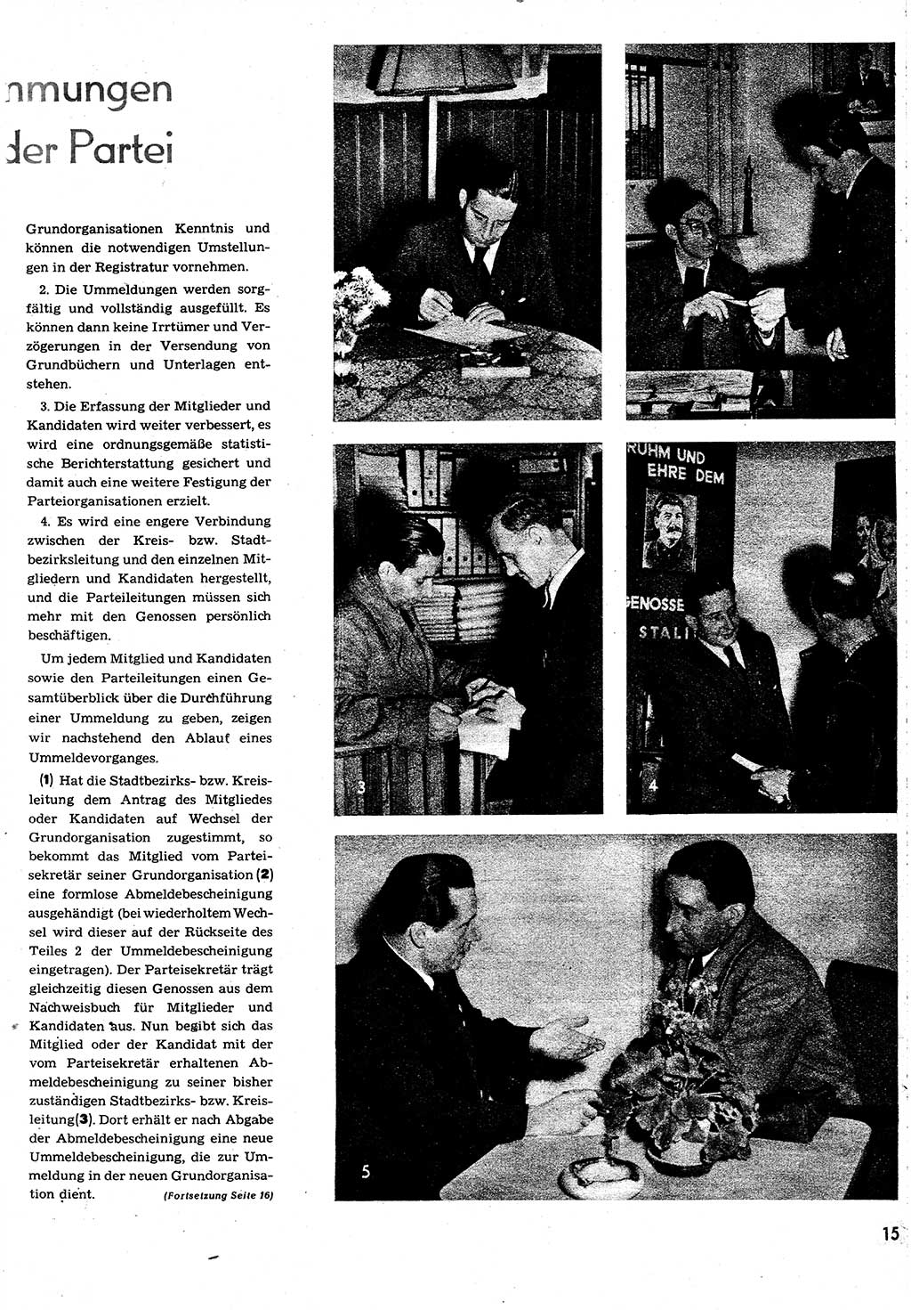 Neuer Weg (NW), Organ des Zentralkomitees (ZK) [Sozialistische Einheitspartei Deutschlands (SED)] für alle Parteiarbeiter, 8. Jahrgang [Deutsche Demokratische Republik (DDR)] 1953, Heft 24/15 (NW ZK SED DDR 1953, H. 24/15)
