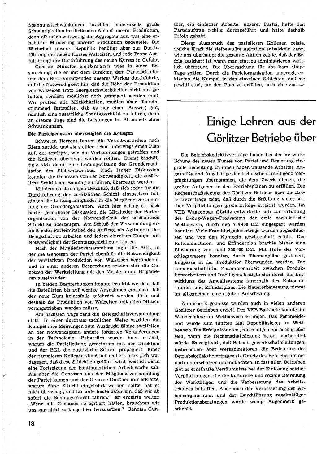 Neuer Weg (NW), Organ des Zentralkomitees (ZK) [Sozialistische Einheitspartei Deutschlands (SED)] für alle Parteiarbeiter, 8. Jahrgang [Deutsche Demokratische Republik (DDR)] 1953, Heft 24/18 (NW ZK SED DDR 1953, H. 24/18)