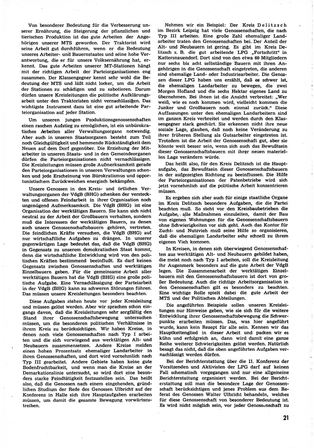 Neuer Weg (NW), Organ des Zentralkomitees (ZK) [Sozialistische Einheitspartei Deutschlands (SED)] für alle Parteiarbeiter, 8. Jahrgang [Deutsche Demokratische Republik (DDR)] 1953, Heft 24/21 (NW ZK SED DDR 1953, H. 24/21)