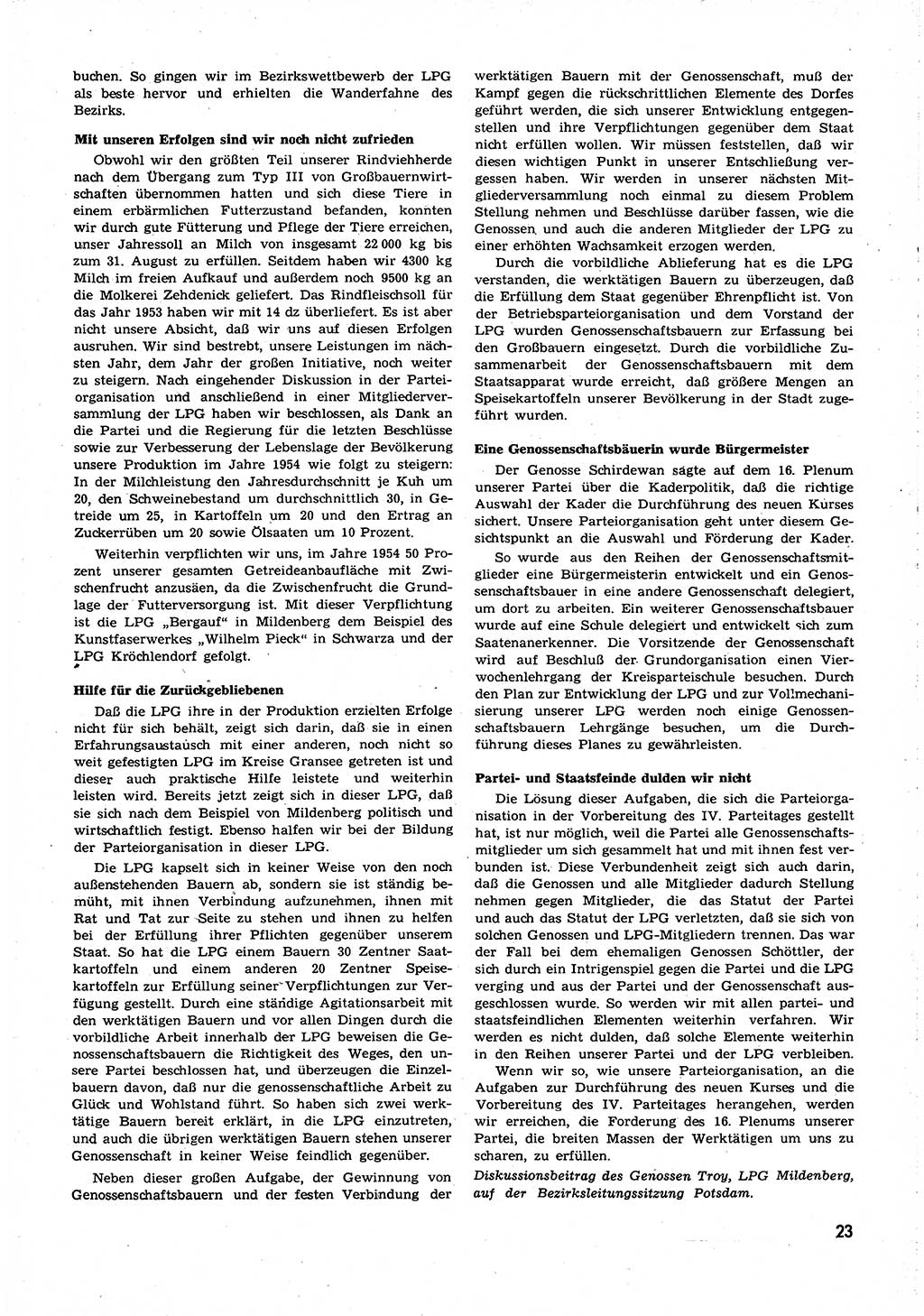 Neuer Weg (NW), Organ des Zentralkomitees (ZK) [Sozialistische Einheitspartei Deutschlands (SED)] für alle Parteiarbeiter, 8. Jahrgang [Deutsche Demokratische Republik (DDR)] 1953, Heft 24/23 (NW ZK SED DDR 1953, H. 24/23)