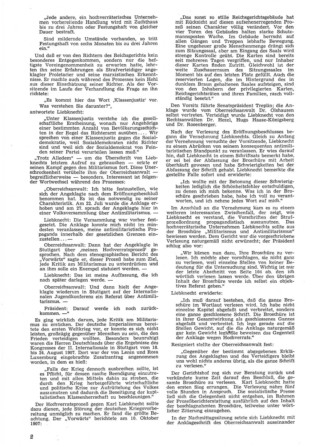 Neue Justiz (NJ), Zeitschrift für Recht und Rechtswissenschaft [Deutsche Demokratische Republik (DDR)], 7. Jahrgang 1953, Seite 2 (NJ DDR 1953, S. 2)