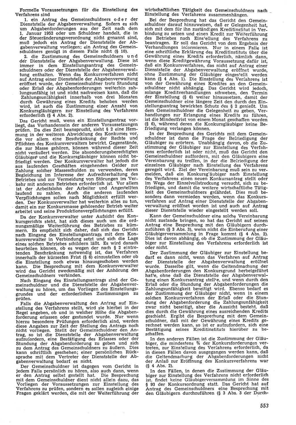 Neue Justiz (NJ), Zeitschrift für Recht und Rechtswissenschaft [Deutsche Demokratische Republik (DDR)], 7. Jahrgang 1953, Seite 553 (NJ DDR 1953, S. 553)