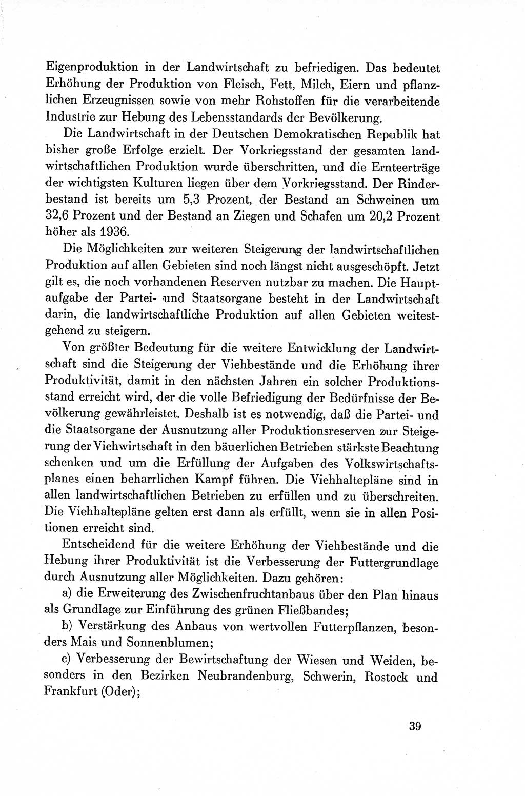 Dokumente der Sozialistischen Einheitspartei Deutschlands (SED) [Deutsche Demokratische Republik (DDR)] 1954-1955, Seite 39 (Dok. SED DDR 1954-1955, S. 39)