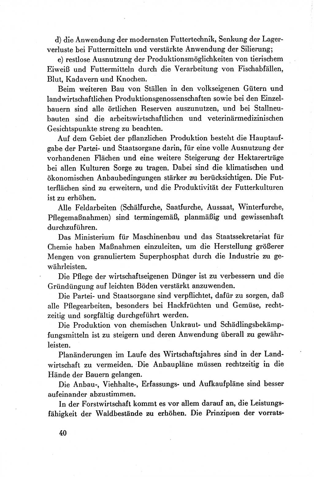 Dokumente der Sozialistischen Einheitspartei Deutschlands (SED) [Deutsche Demokratische Republik (DDR)] 1954-1955, Seite 40 (Dok. SED DDR 1954-1955, S. 40)