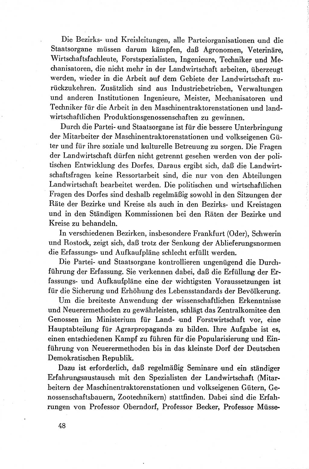Dokumente der Sozialistischen Einheitspartei Deutschlands (SED) [Deutsche Demokratische Republik (DDR)] 1954-1955, Seite 48 (Dok. SED DDR 1954-1955, S. 48)