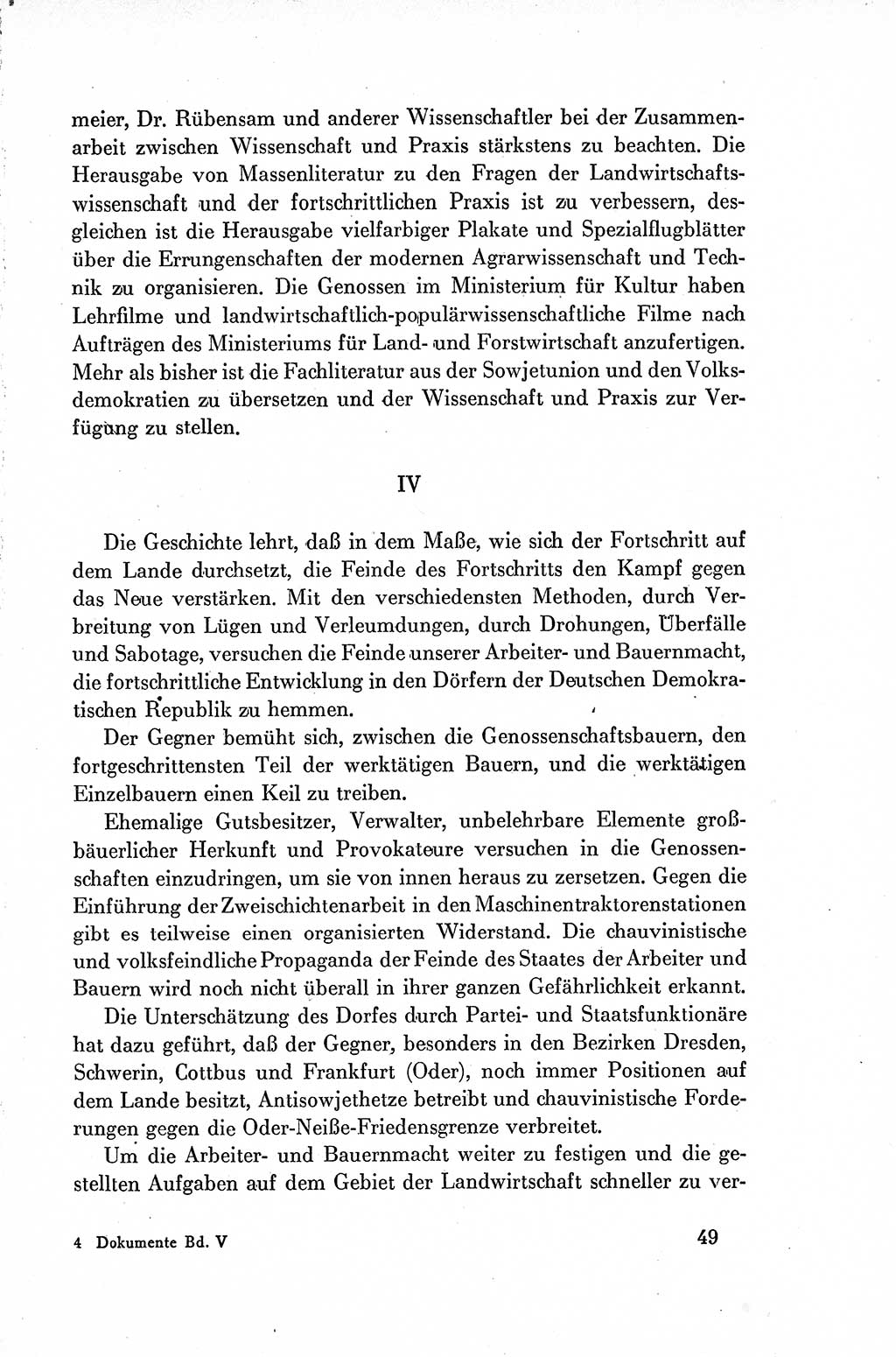 Dokumente der Sozialistischen Einheitspartei Deutschlands (SED) [Deutsche Demokratische Republik (DDR)] 1954-1955, Seite 49 (Dok. SED DDR 1954-1955, S. 49)