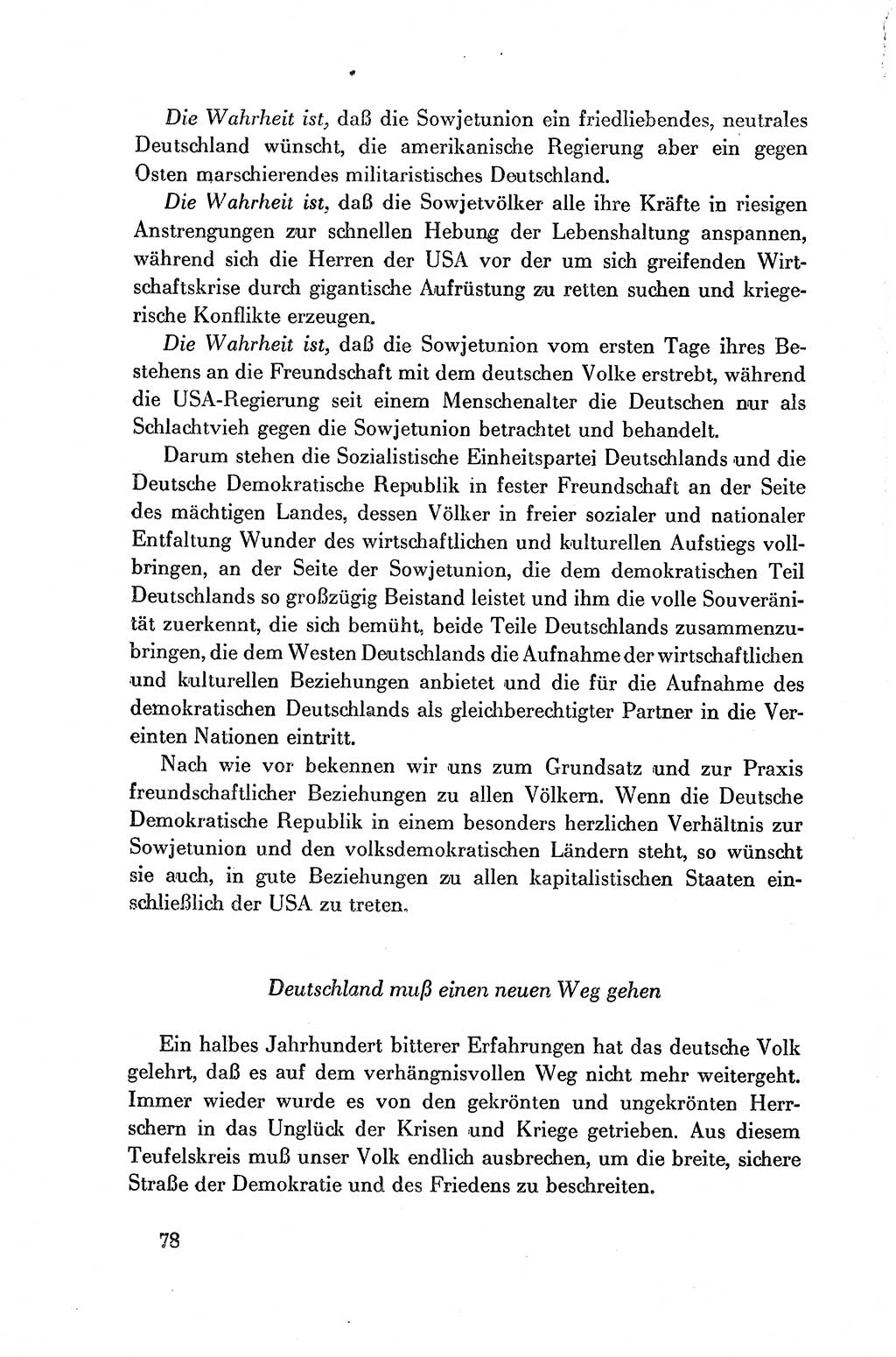 Dokumente der Sozialistischen Einheitspartei Deutschlands (SED) [Deutsche Demokratische Republik (DDR)] 1954-1955, Seite 78 (Dok. SED DDR 1954-1955, S. 78)