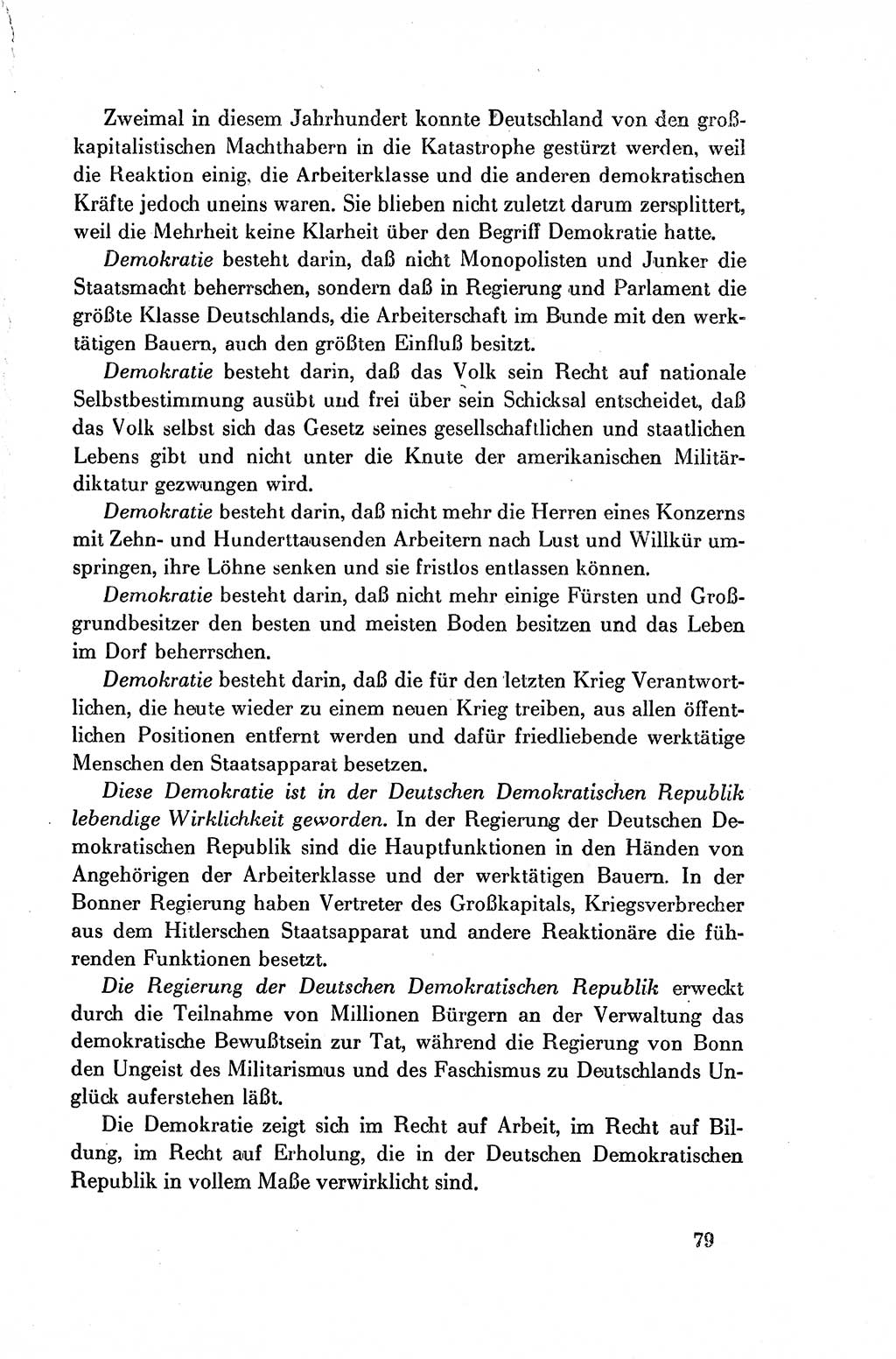 Dokumente der Sozialistischen Einheitspartei Deutschlands (SED) [Deutsche Demokratische Republik (DDR)] 1954-1955, Seite 79 (Dok. SED DDR 1954-1955, S. 79)